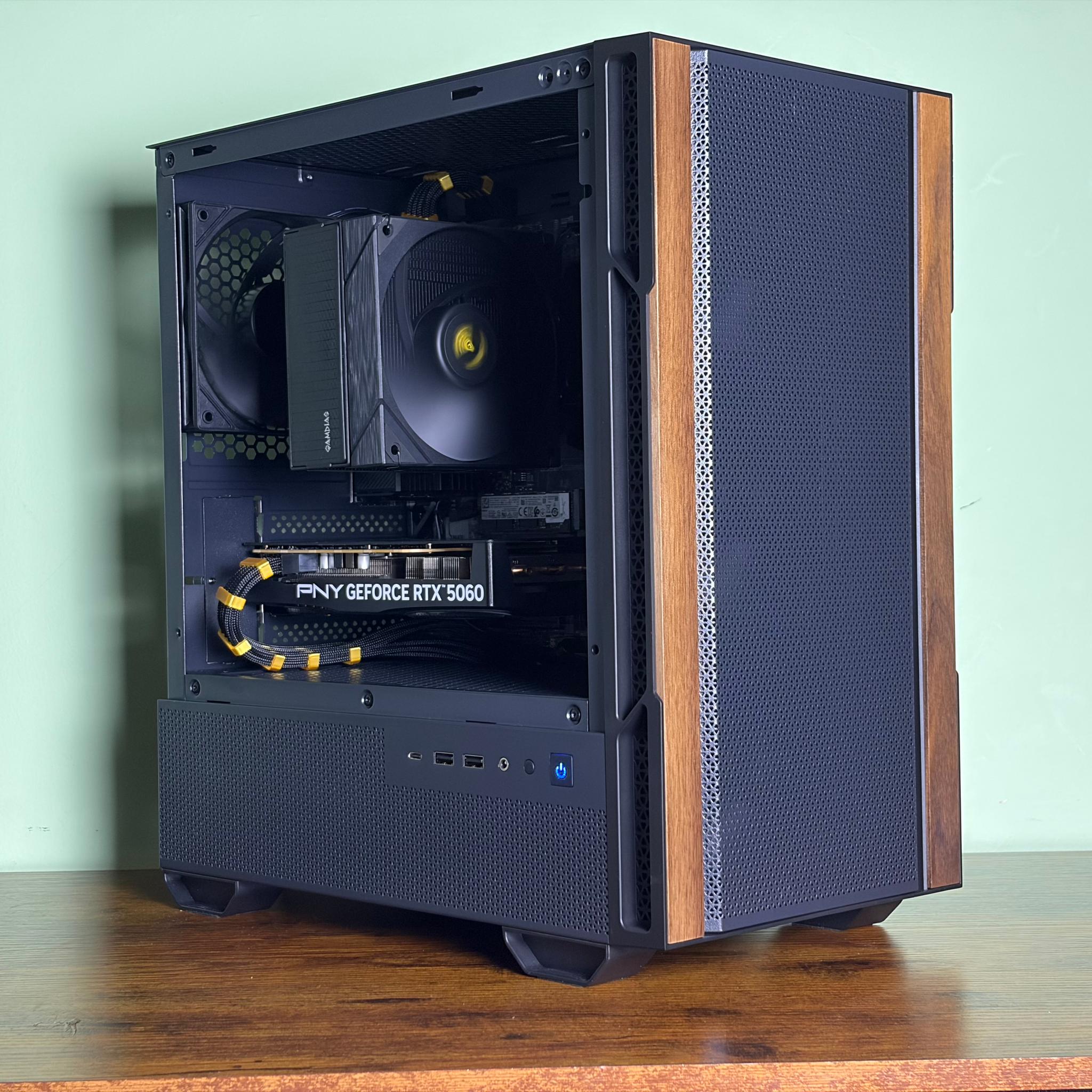1440P Gaming PC | RTX 5060 | Ryzen 5 5500 | 16GB DDR4 | 1TB SSD | Free Ship!