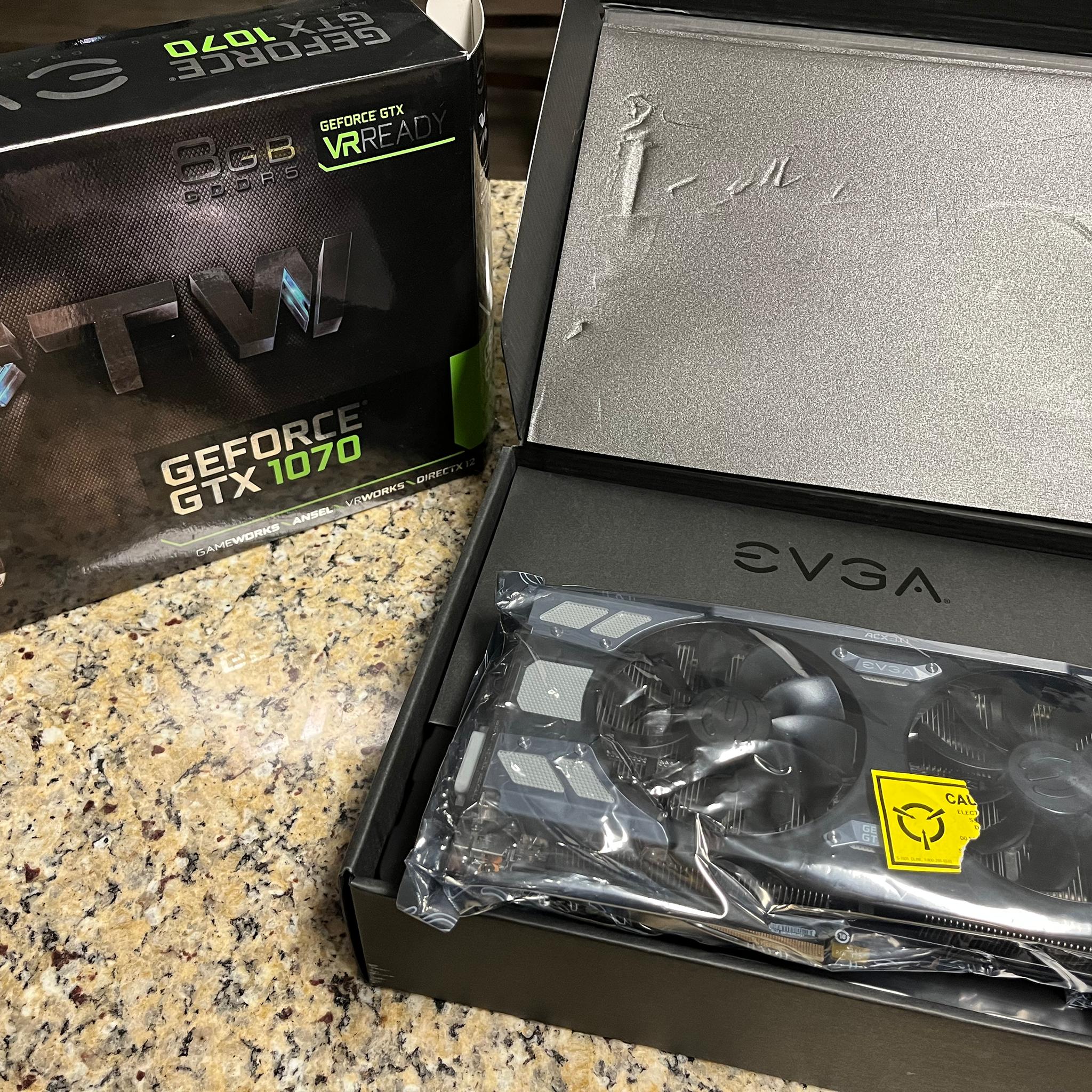 EVGA GTX 1070 8 GB FTW ACX 3.0