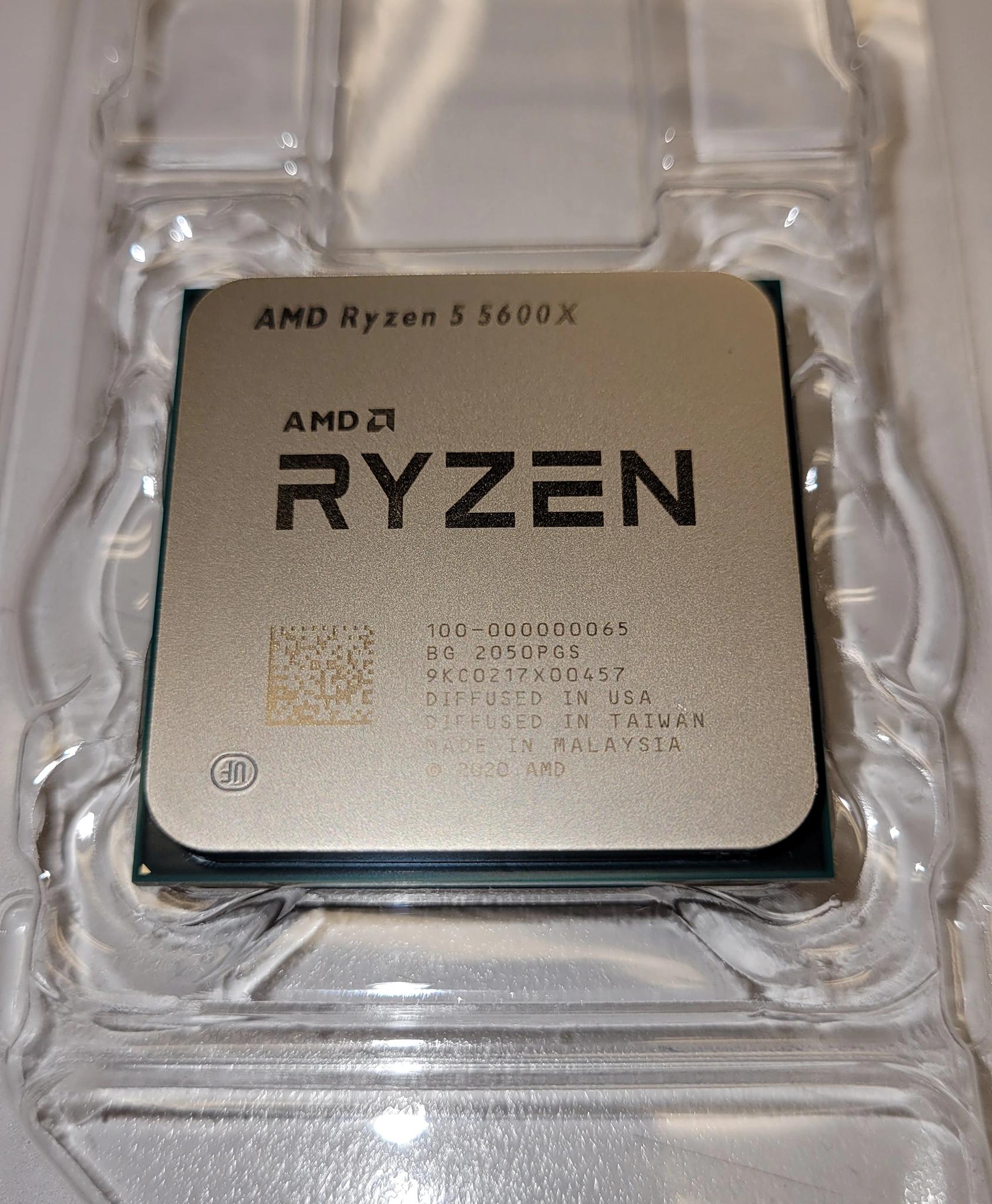 AMD Ryzen 5 5600X, Perfect condition