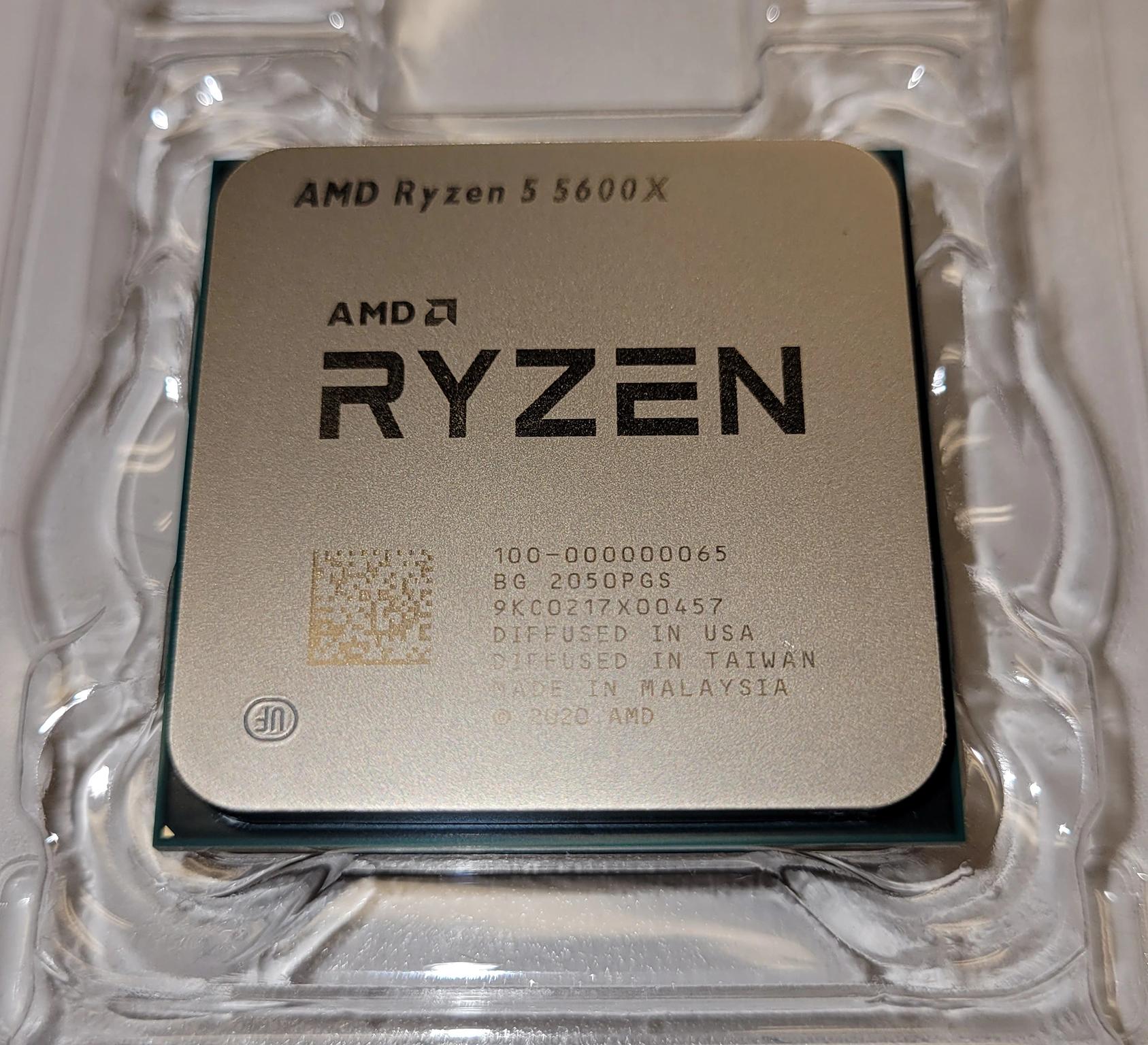AMD Ryzen 5 5600X, Perfect condition