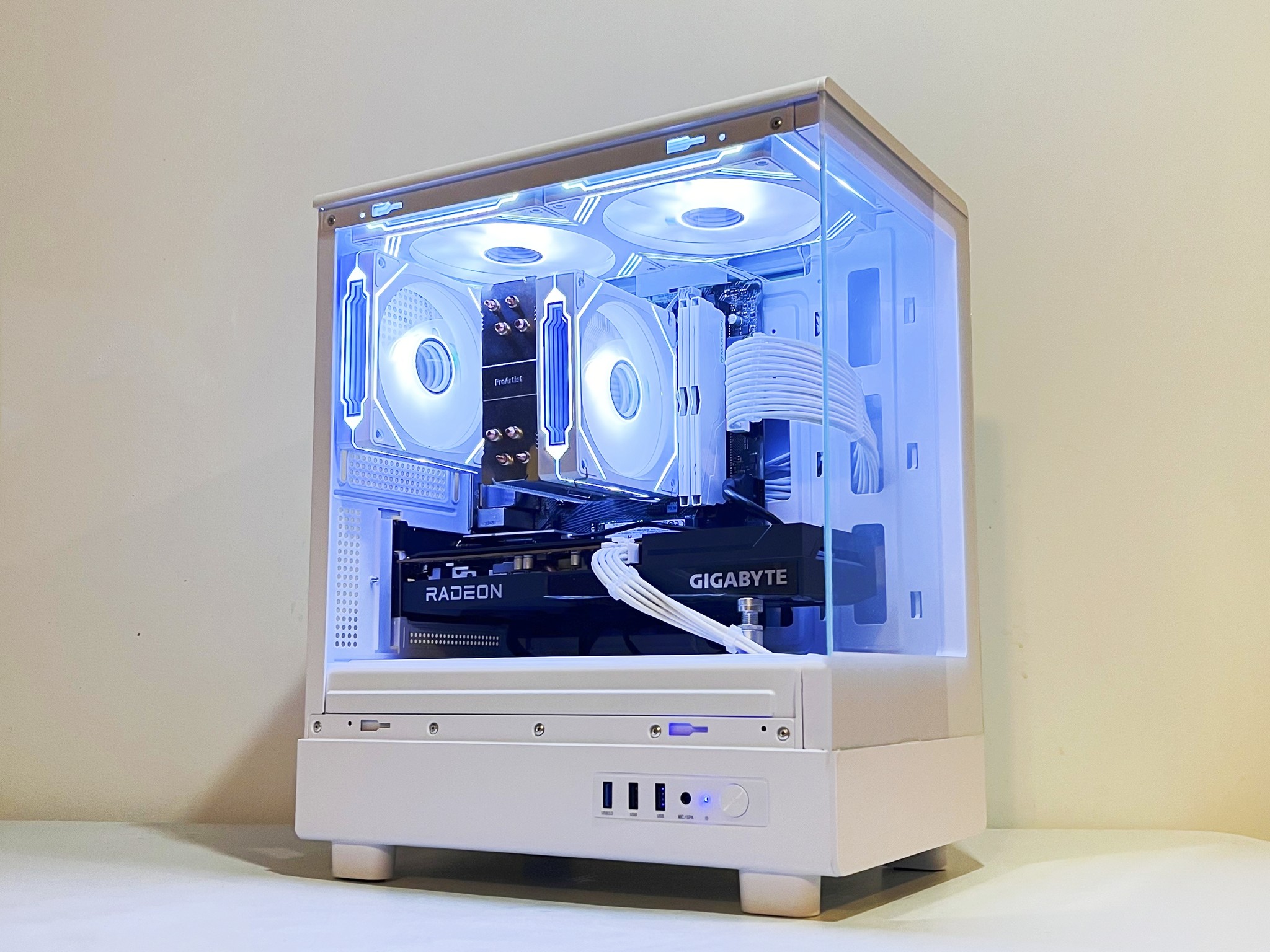 🔥SALE🔥 R5-5600|RX 6600|32GB RAM|1TB M.2||WIFI|ARGB Fans| -DepxTech Pre-Built PC
