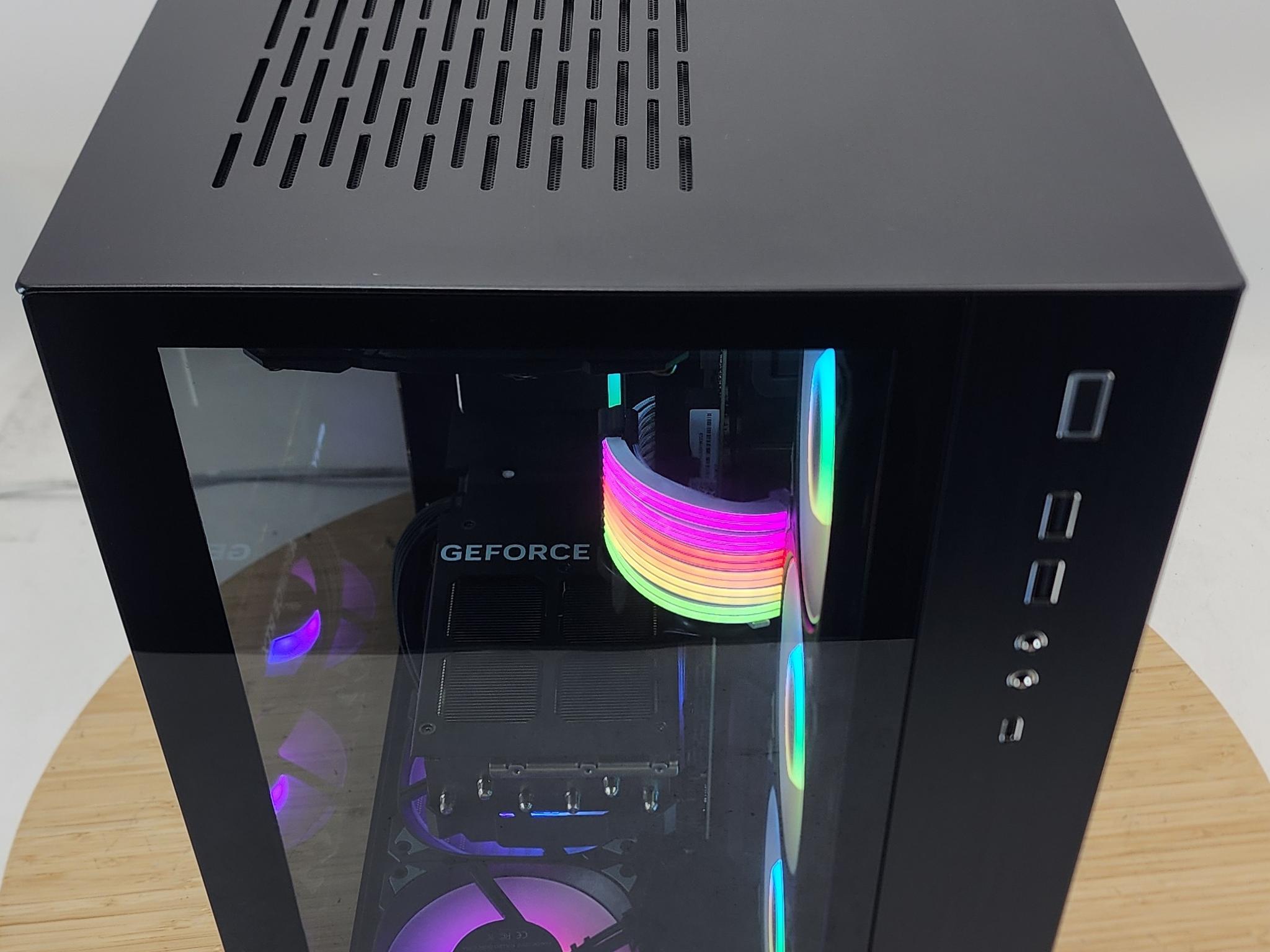 Gaming PC Ryzen 7 9850X3D 32GB RAM 2TB SSD RTX 4070 Ti SUPER 16GB Win11 Computer