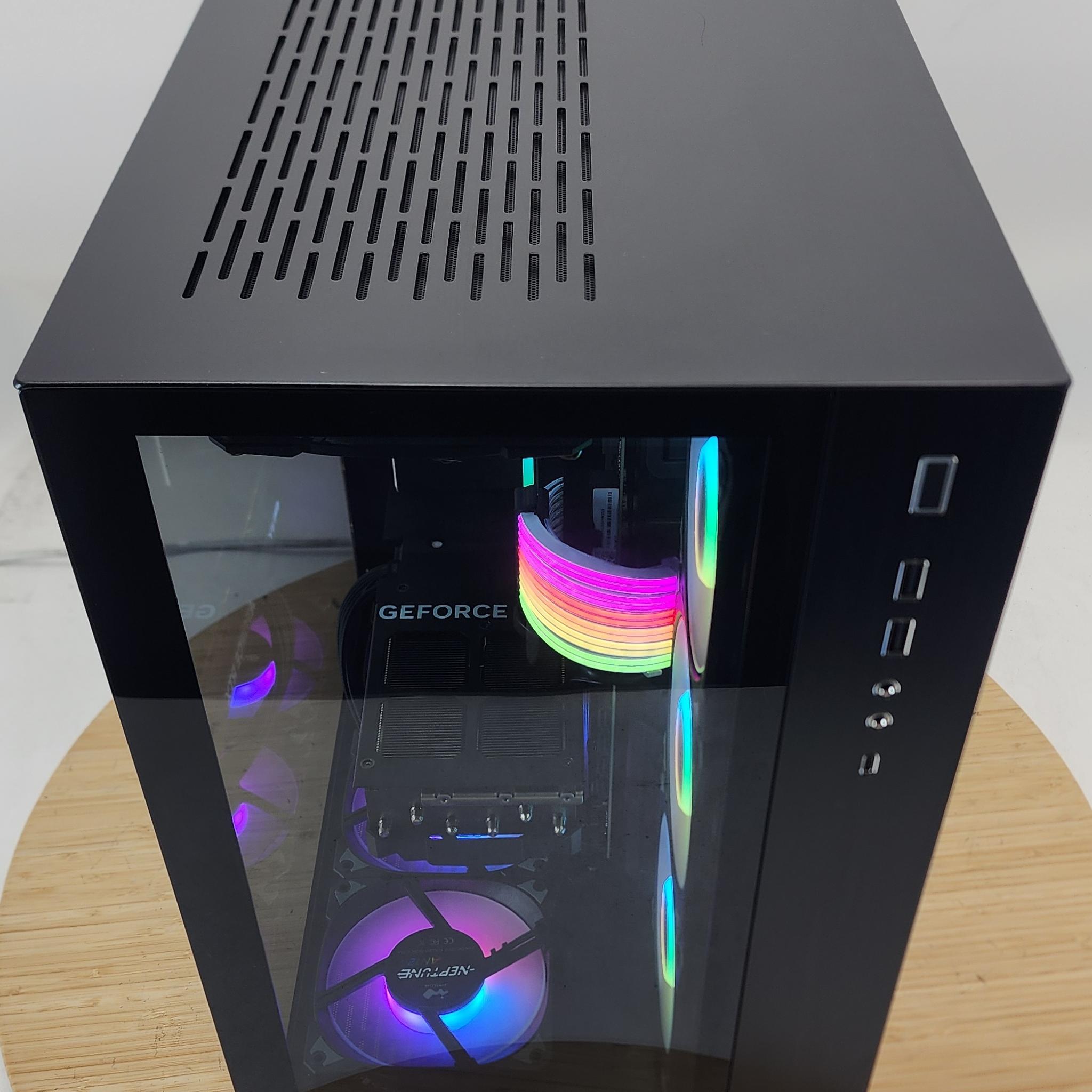 Gaming PC Ryzen 7 9850X3D 32GB RAM 2TB SSD RTX 4070 Ti SUPER 16GB Win11 Computer