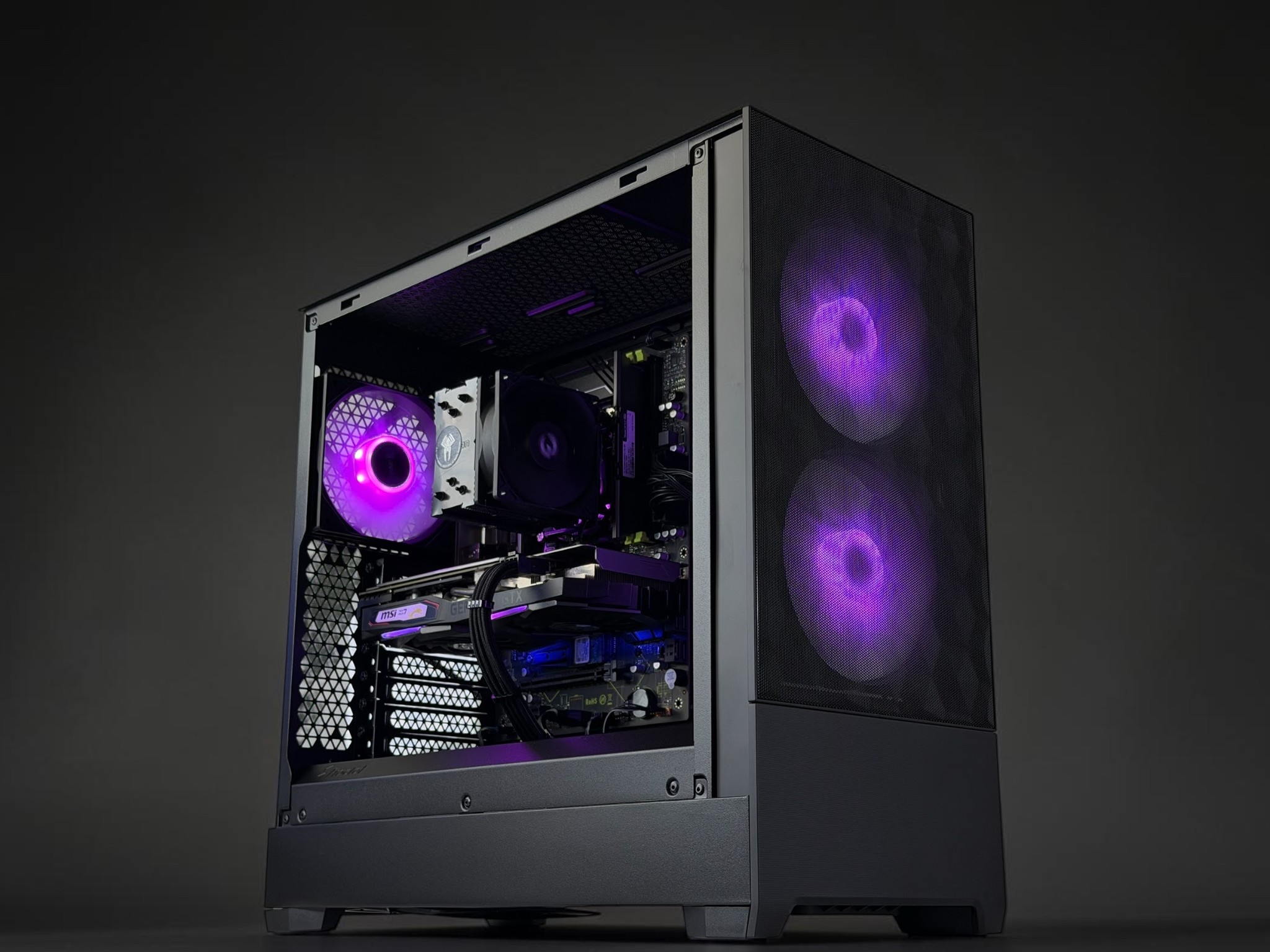 🖤🦍1080P Gaming PC◼️Nvidia GTX 1660 Super◼️Intel i7 5930K◼️16GB DDR4◼️512GB SSD