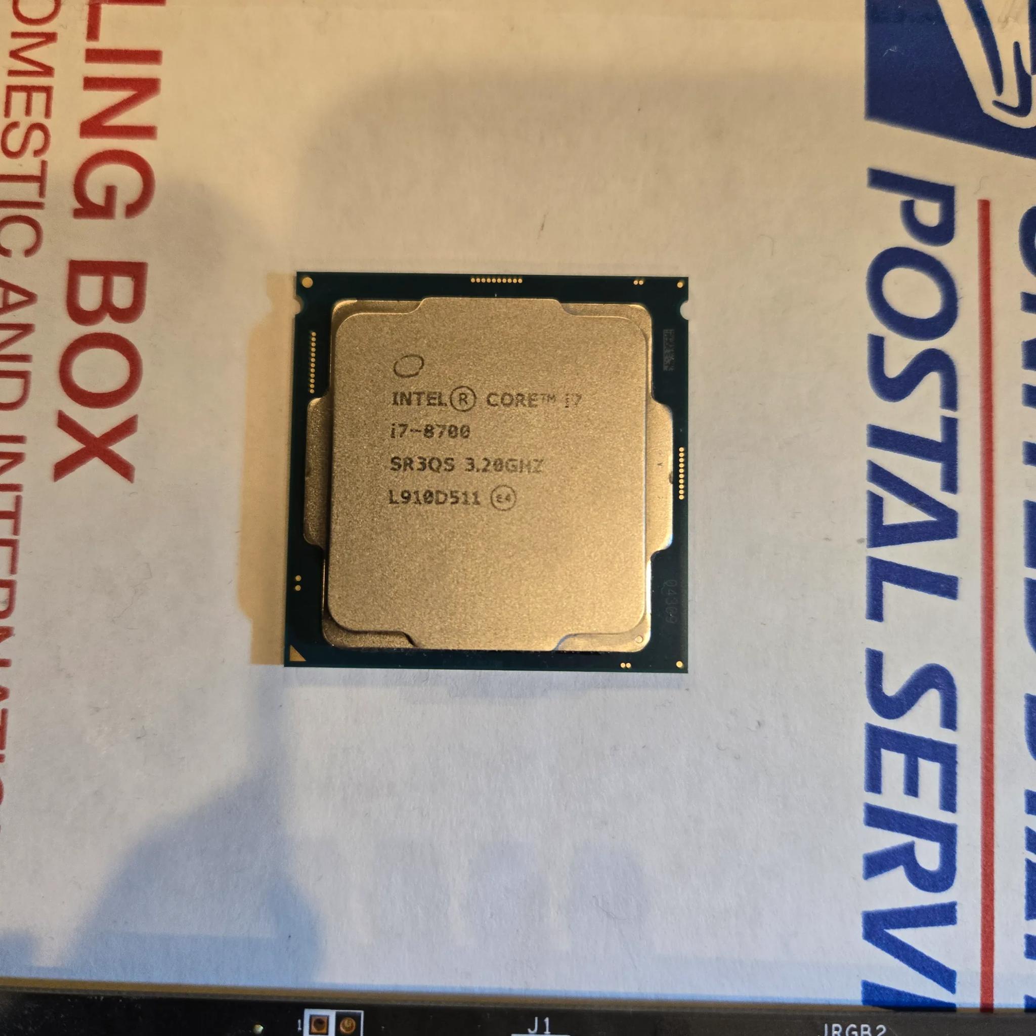 4 Item Bundle - Intel i7 - MSI MPG Z390 Gaming Plus - Intel CPU Cooler - Asus WIFI Card - All Tested