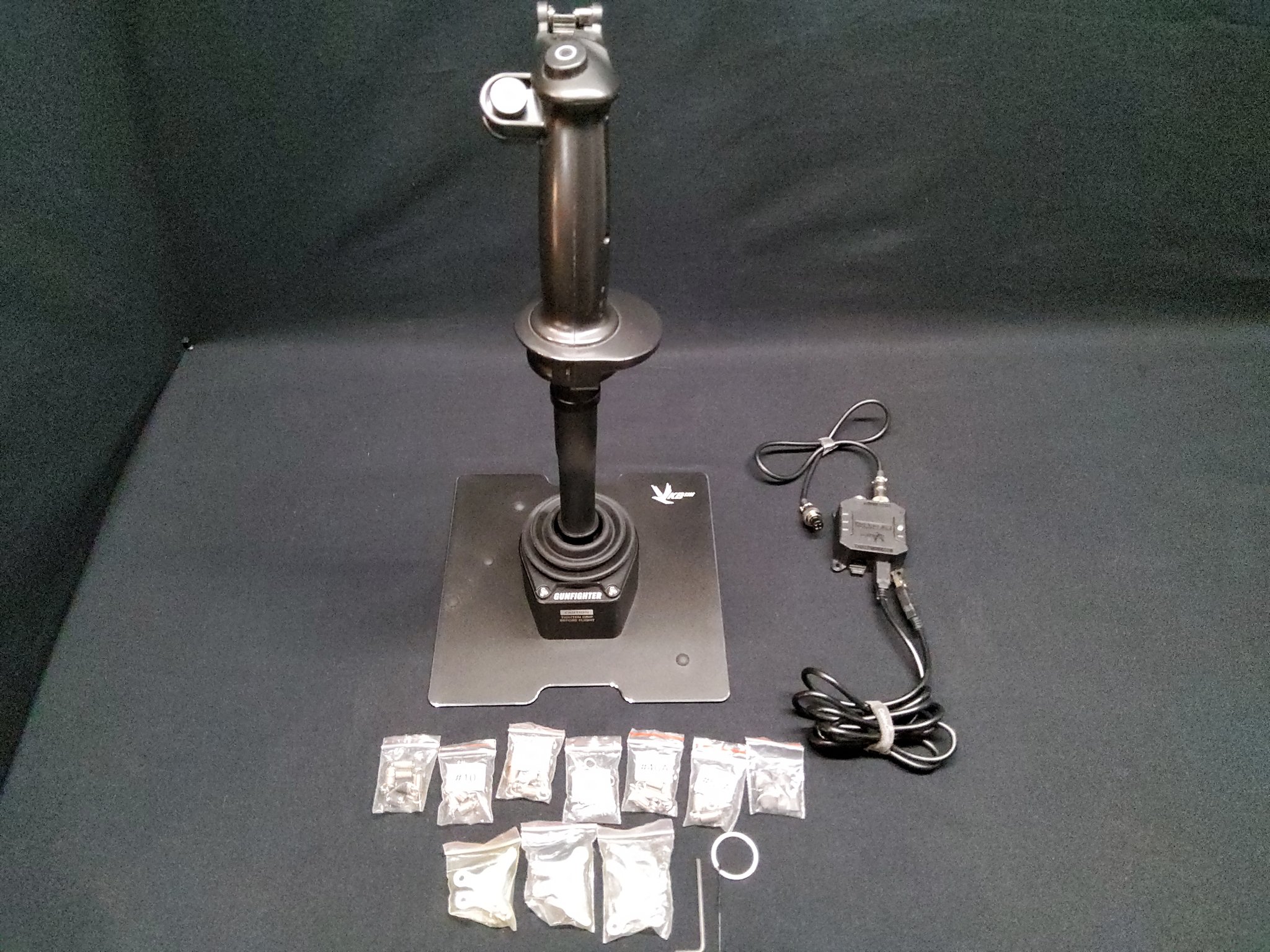 🕹🛩Flight Stick🕹🛩VKB Gunfighter with Extension and Original Box
