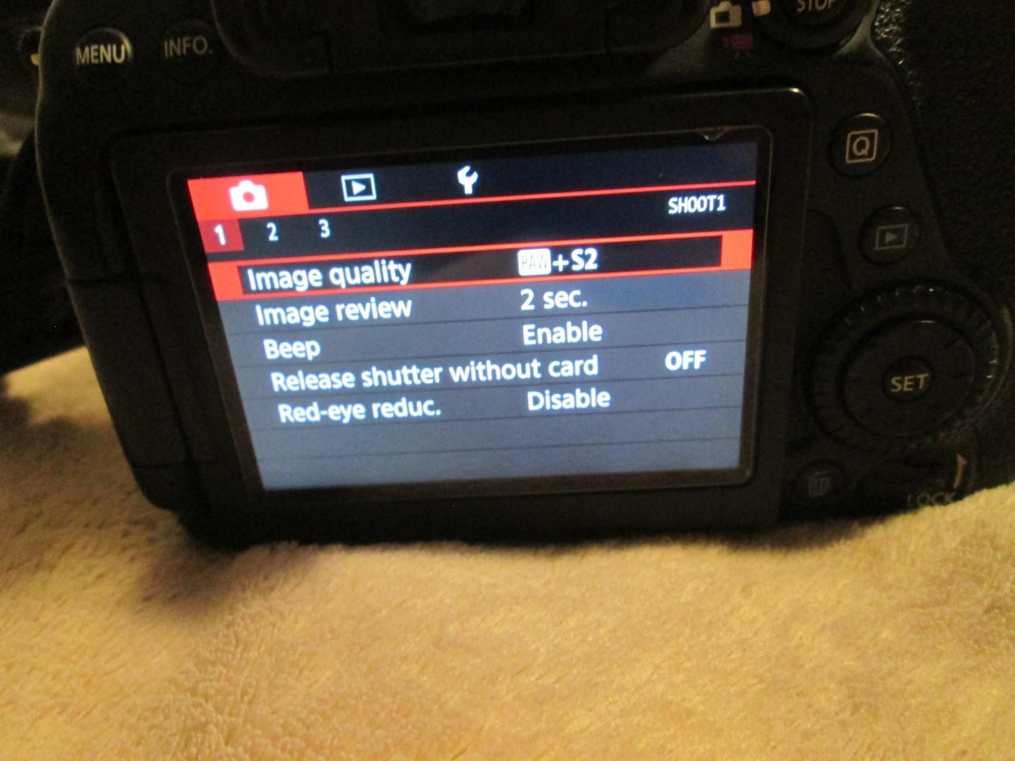 Canon EOS 80D With Lens, Protective Case And Accessories