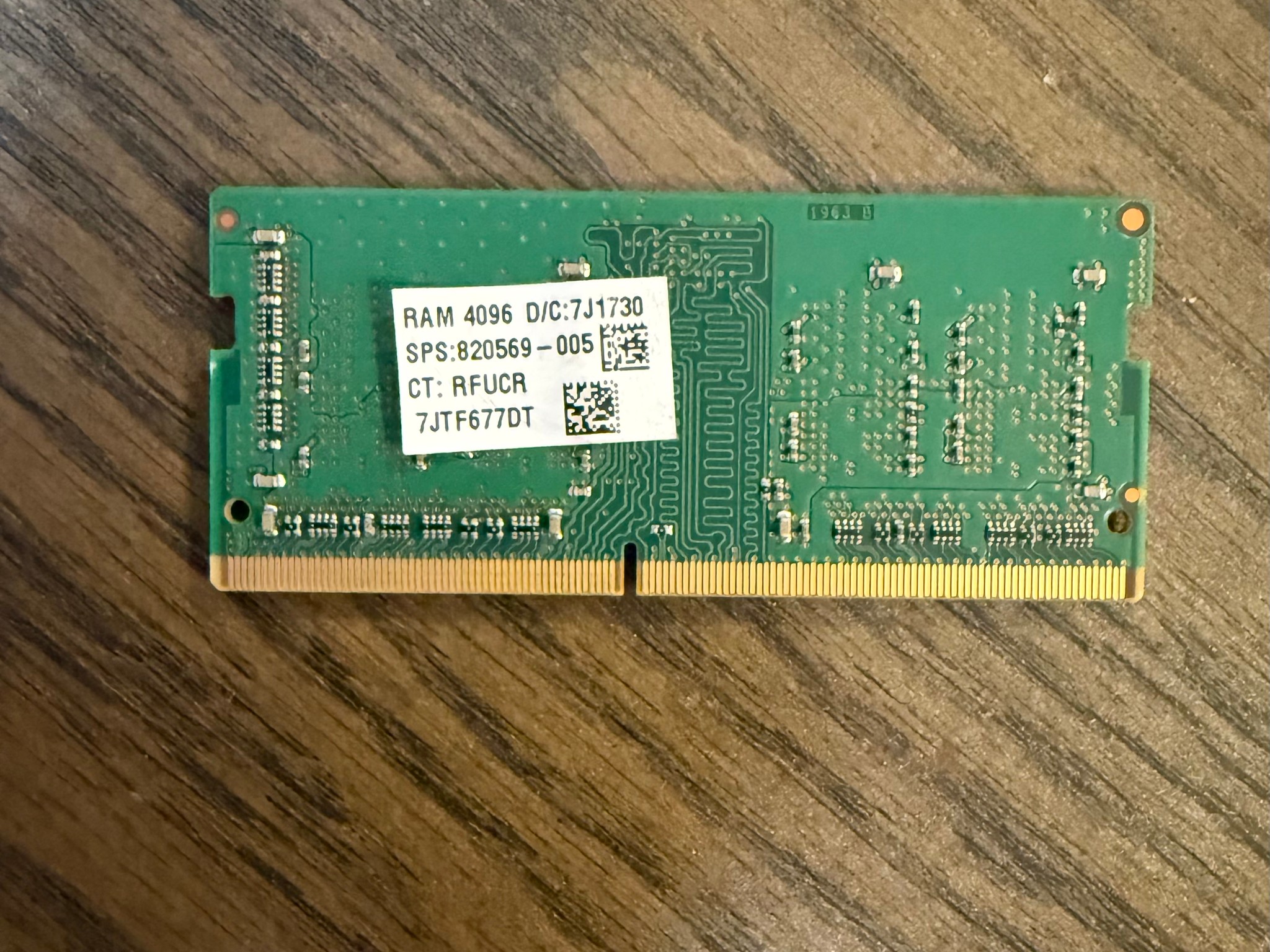 4GB DDR4 Laptop RAM