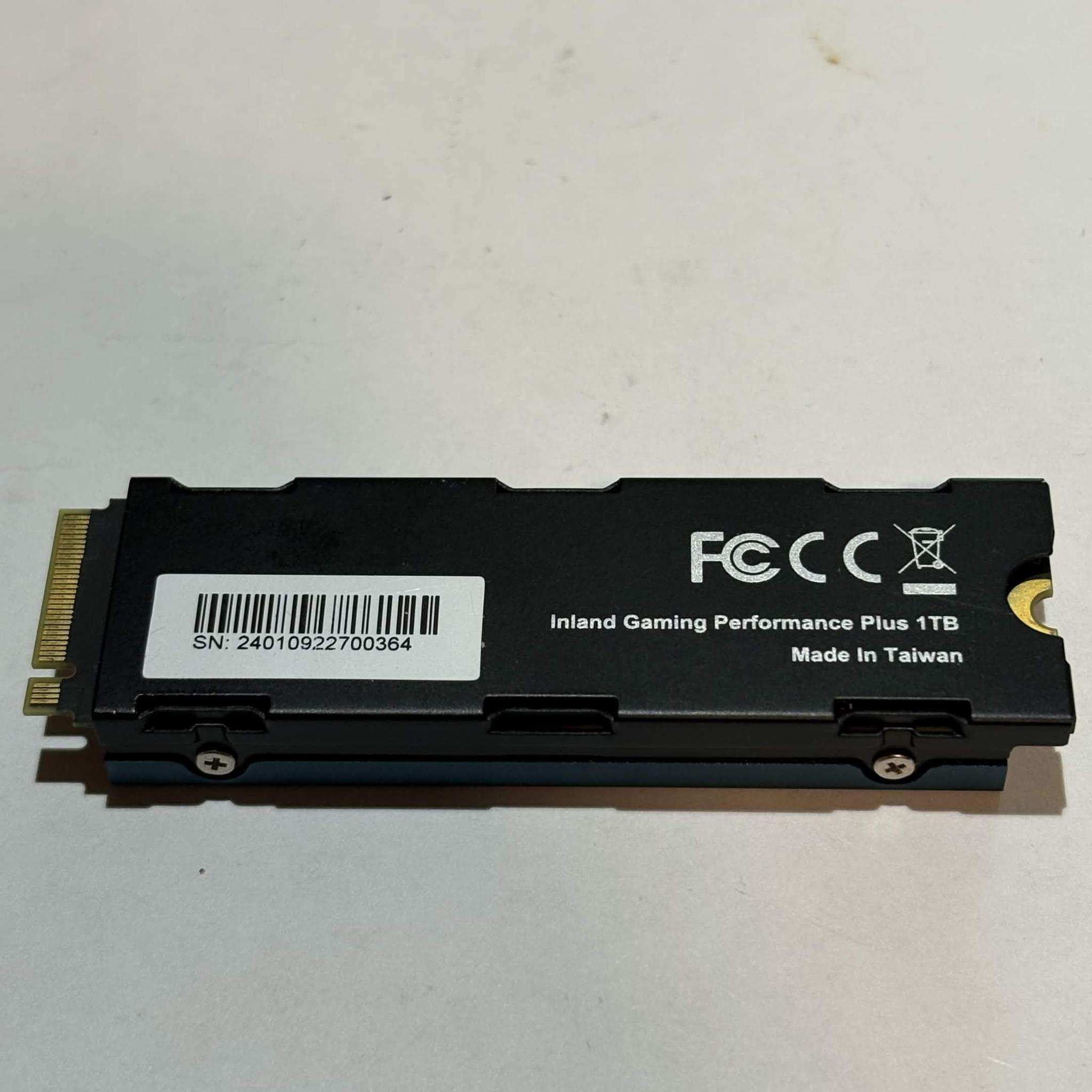 Inland Gaming Performance Plus 1TB Gen4 NVMe SSD