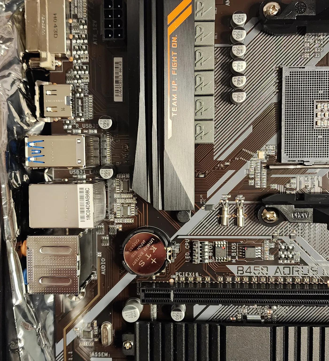 Aorus B450m Motherboard
