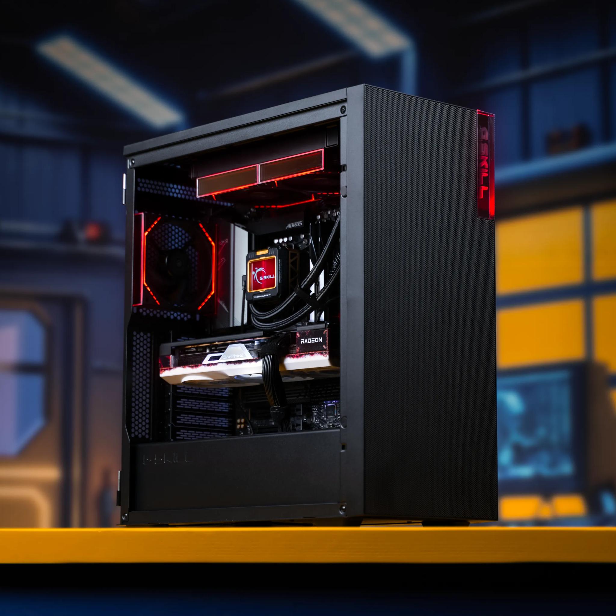 “Xenodromus” RX 7700 XT Ryzen 5 8400F 32GB Windows 11 Pro 1TB Gaming PC Masterpiece