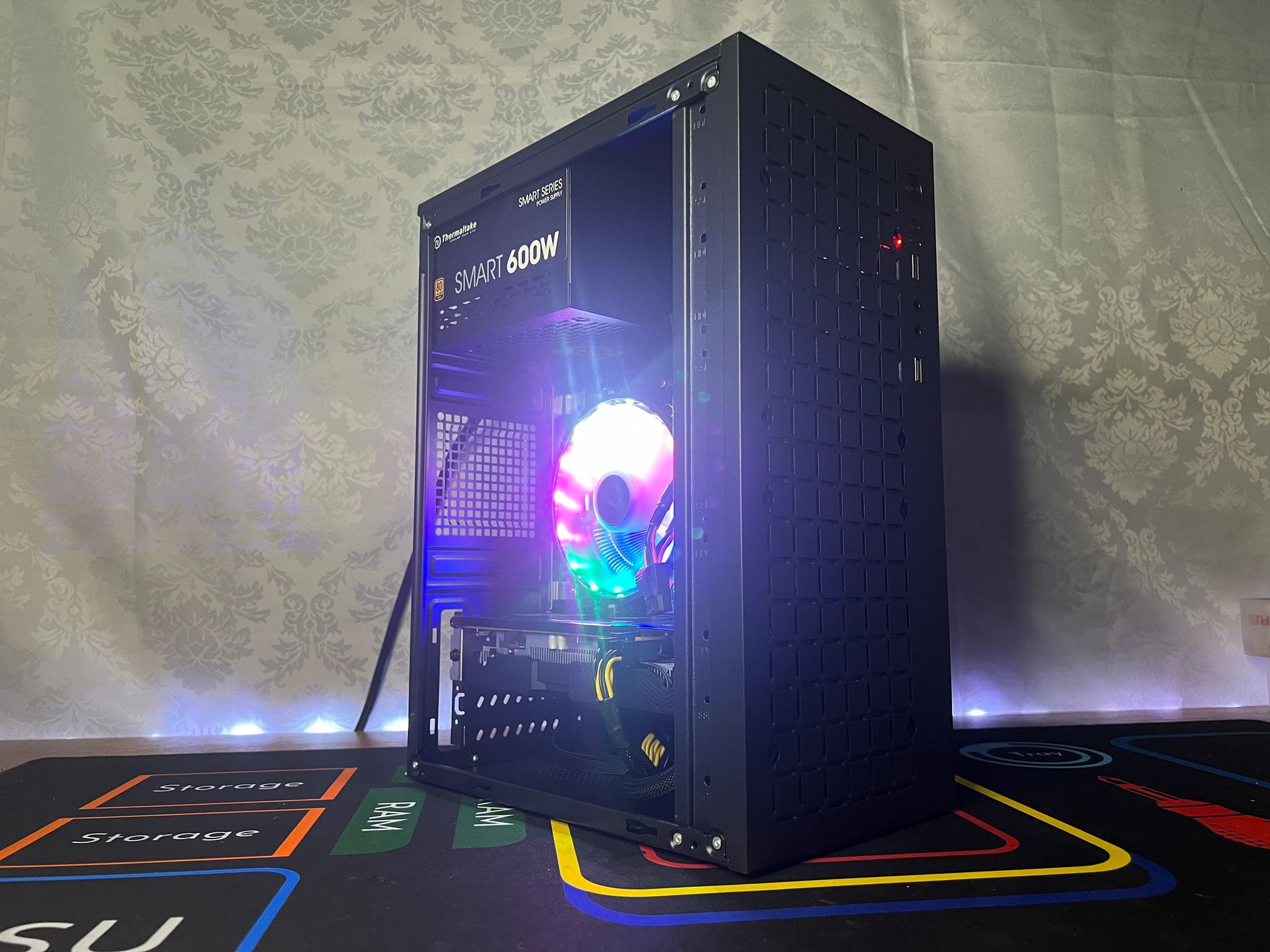 JR+ (Black) -Entry-Level Gaming PC - 10 Core Intel CPU & RX 6600
