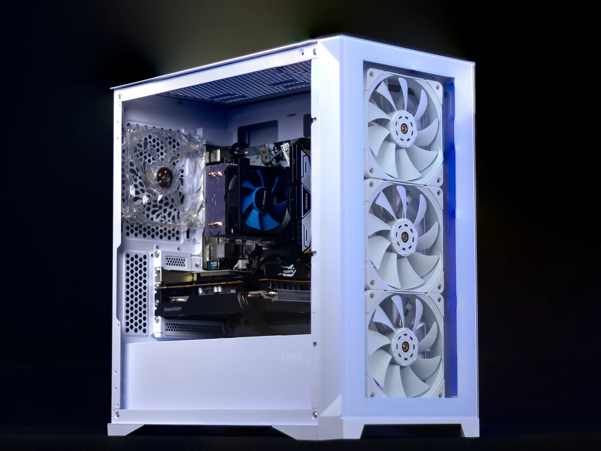 “PH76” RX 7600 Ryzen 7 5800X 16GB Windows 11 1TB Workstation Gaming PC PowerHouse