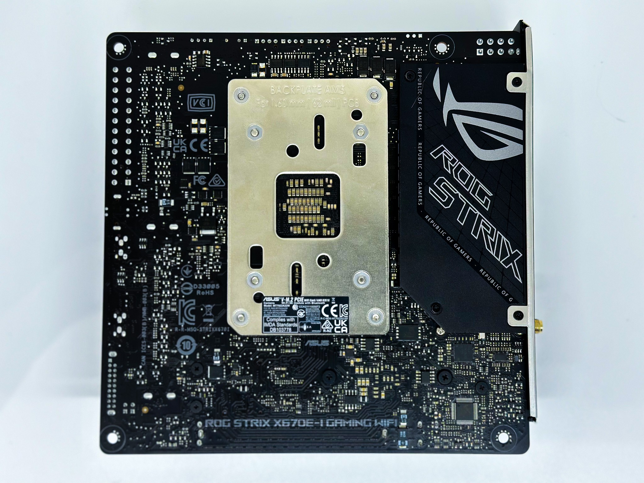 Brand New Asus ROG STRIX X670E-I Gaming WIFI AM5 Mini-ITX Motherboard