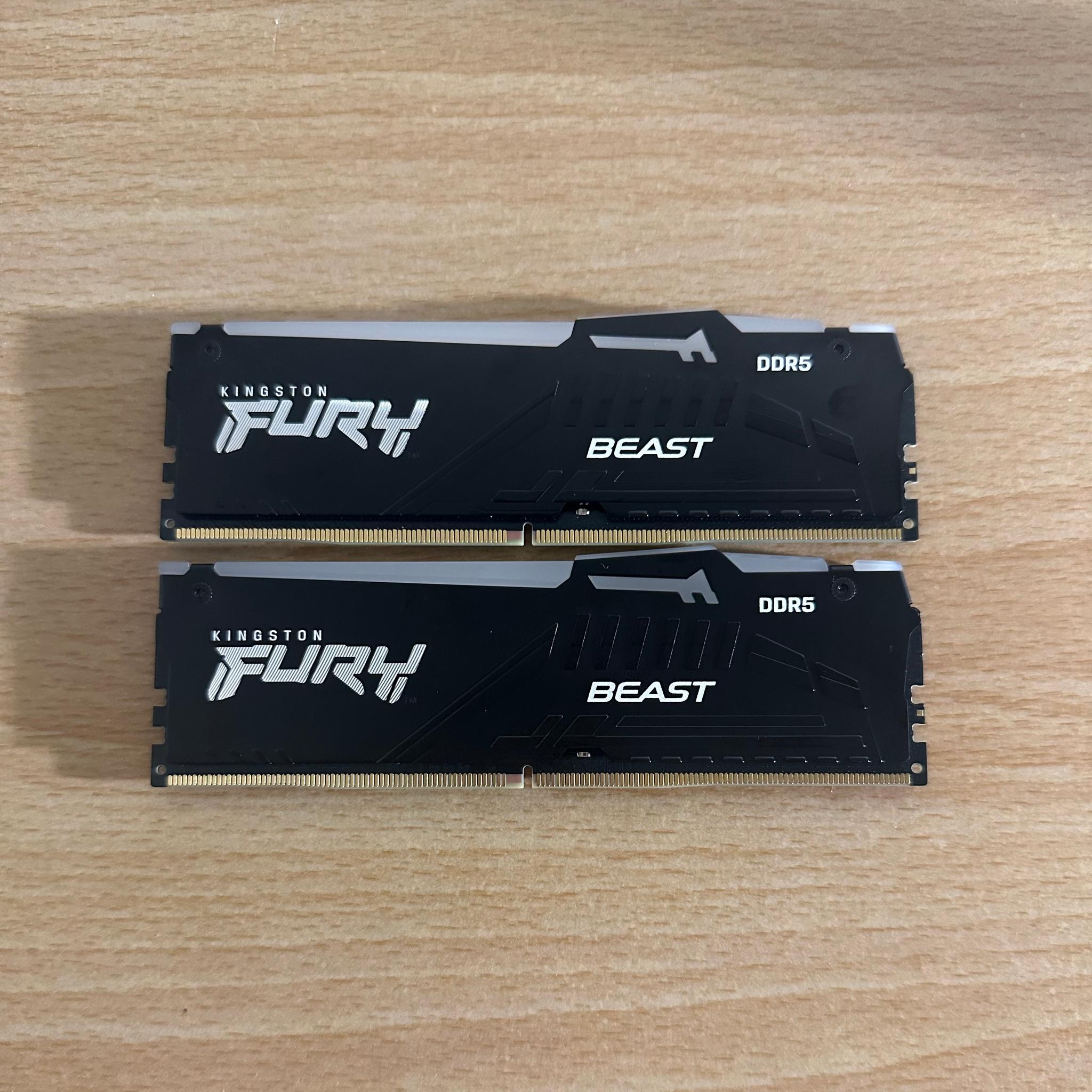 Kingston Fury RGB DDR5 2x8 16GB Kit 5600Mhz CL 36