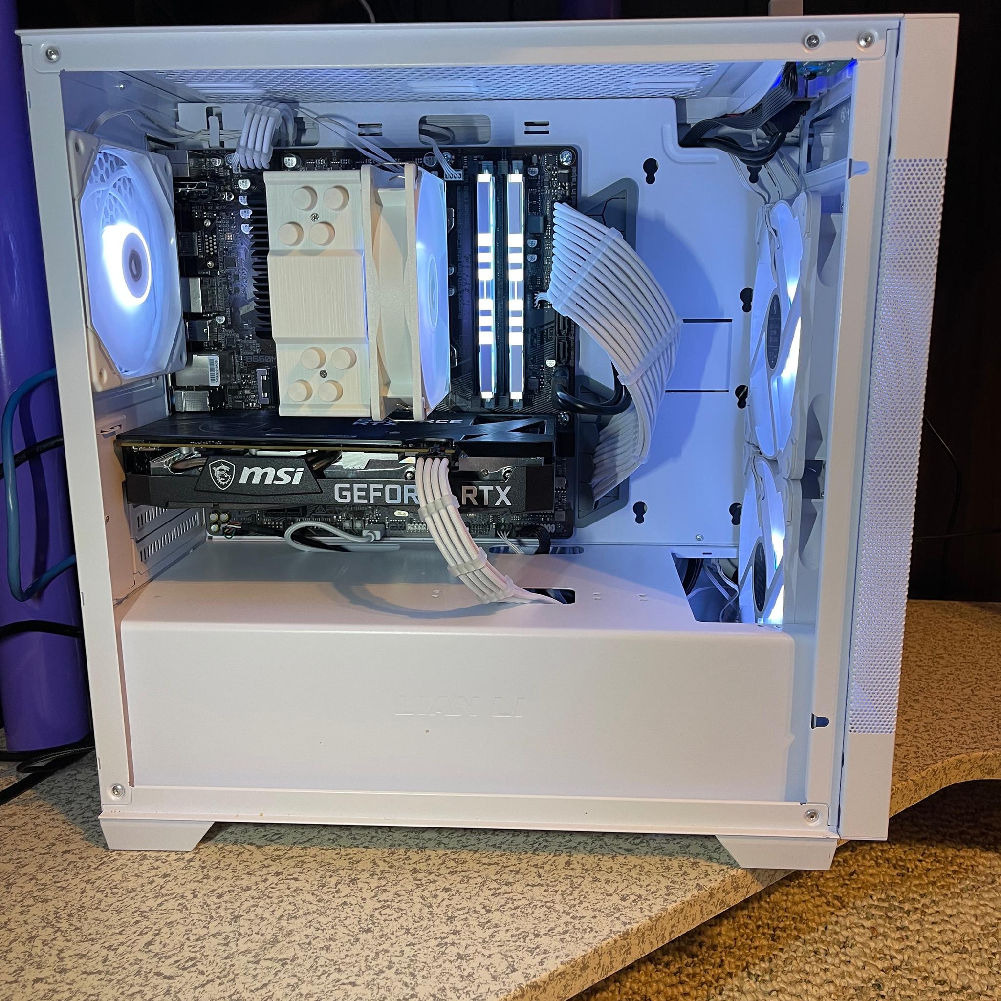 | Ice Saber | RTX 3060ti / i3 12100f | New Build |