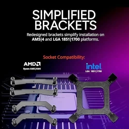 NEW Cooler Master Hyper 411 Nano CPU Air Cooler – 92mm PWM Fan – 4 Heat Pipes