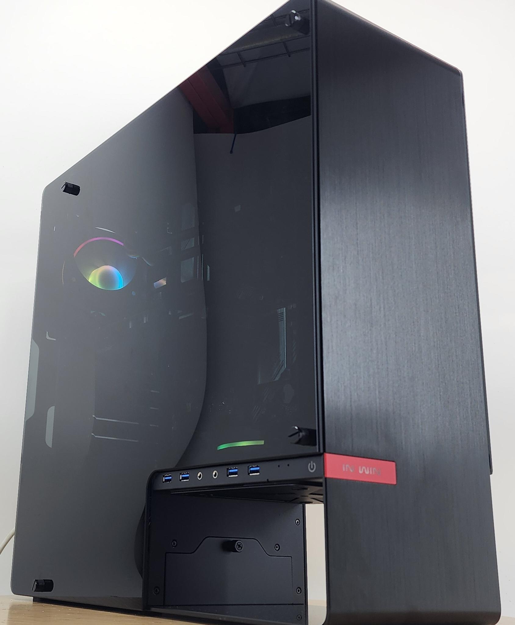 Gaming PC Ryzen 5 5600G 16GB RAM 1TB SSD RX 7600 8GB Windows 11 Computer
