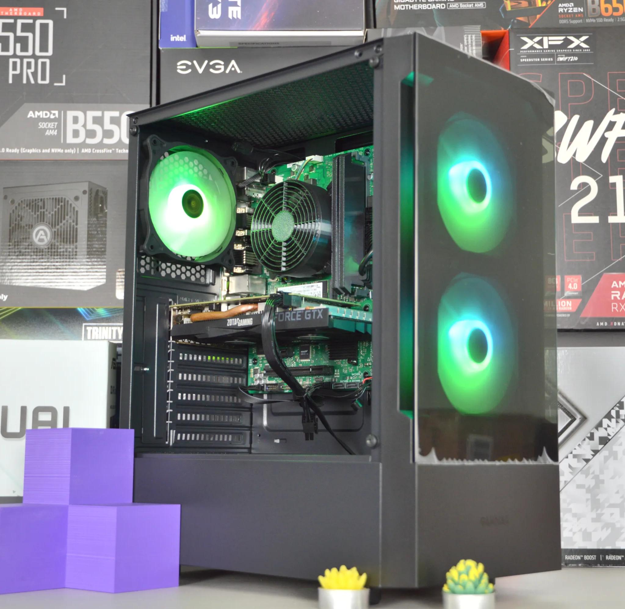 🟩⬛| GTX 1660 6GB | INTEL i5-8400 | 16GB DDR4 RAM | 512 GB NVME SSD | Emerald of Darkness |
