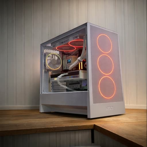 🤍 Aurora Apex 4K | RTX 5080 16GB | Ryzen 7 7800X3D | 32GB DDR5/2 tb nvme 3tb hdd