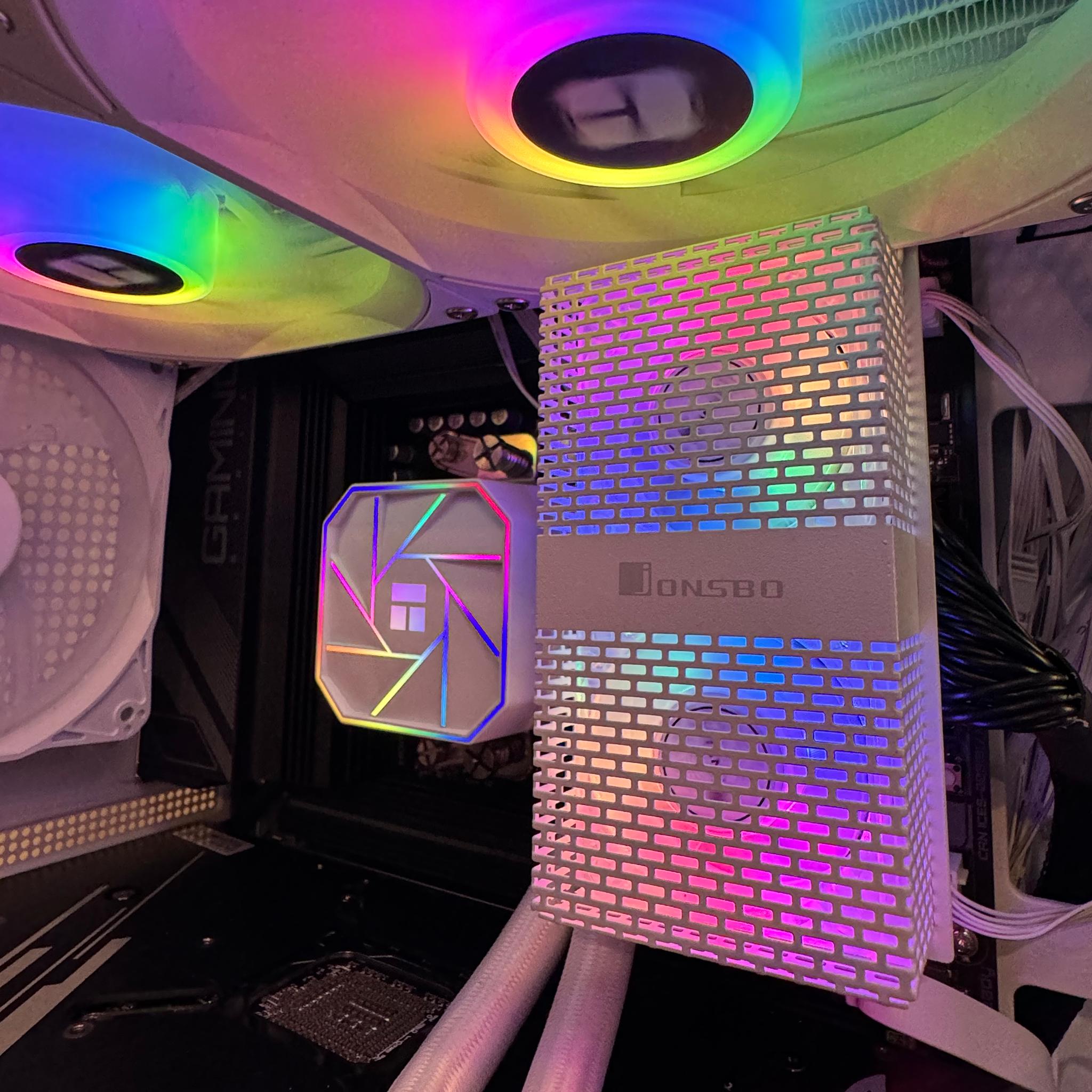 "White Hell" 7700, RX 7900XT, all amd pc with 32gb ram, WI-FI, and free Blue and White Keyboard
