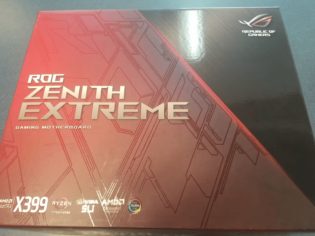 For Sale Asus X399 Zenith Extreme motherboard
