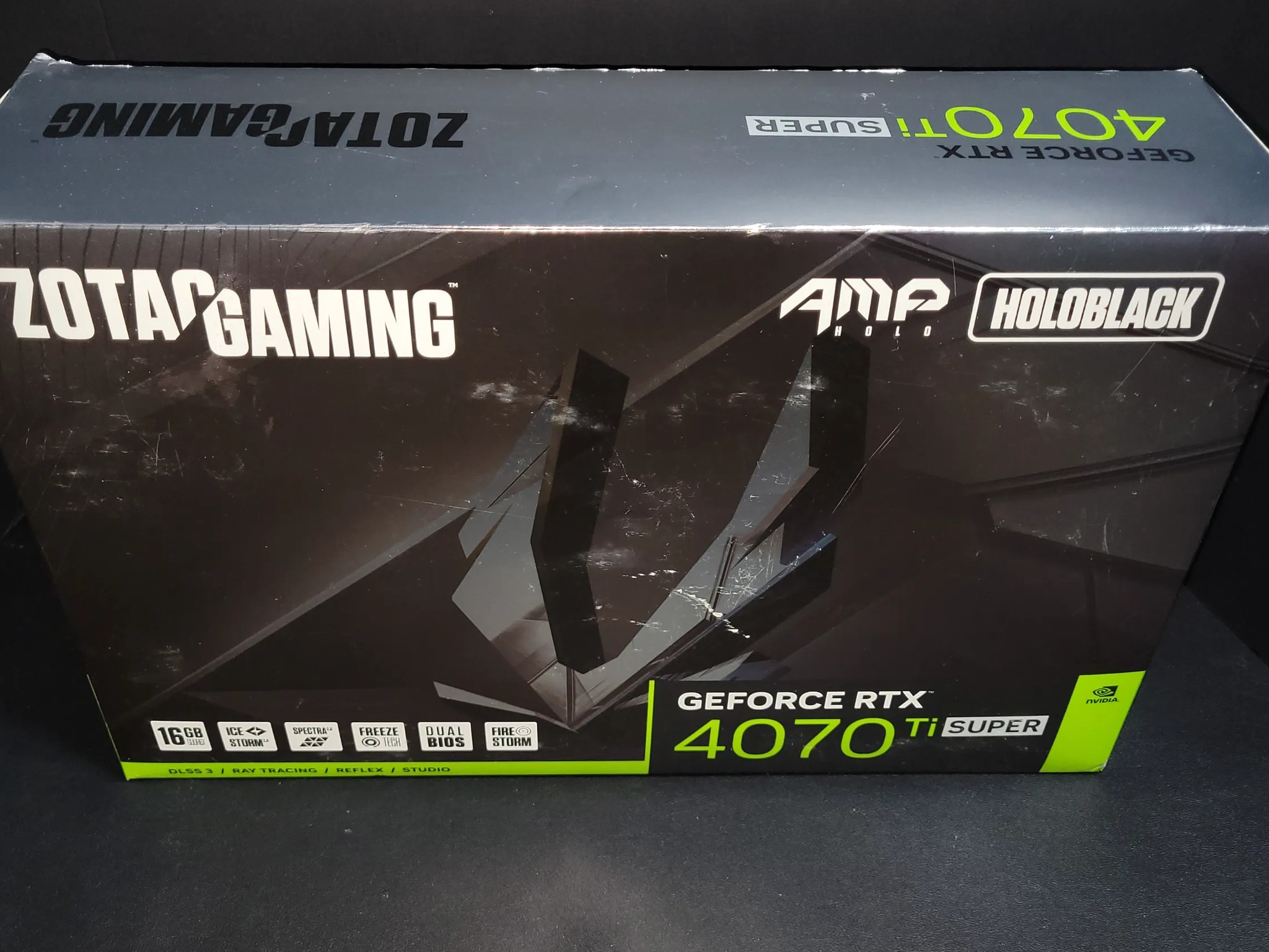 🔥 ZOTAC GAMING GeForce RTX 4070 Ti SUPER AMP HOLOBLACK 🔥 🚀