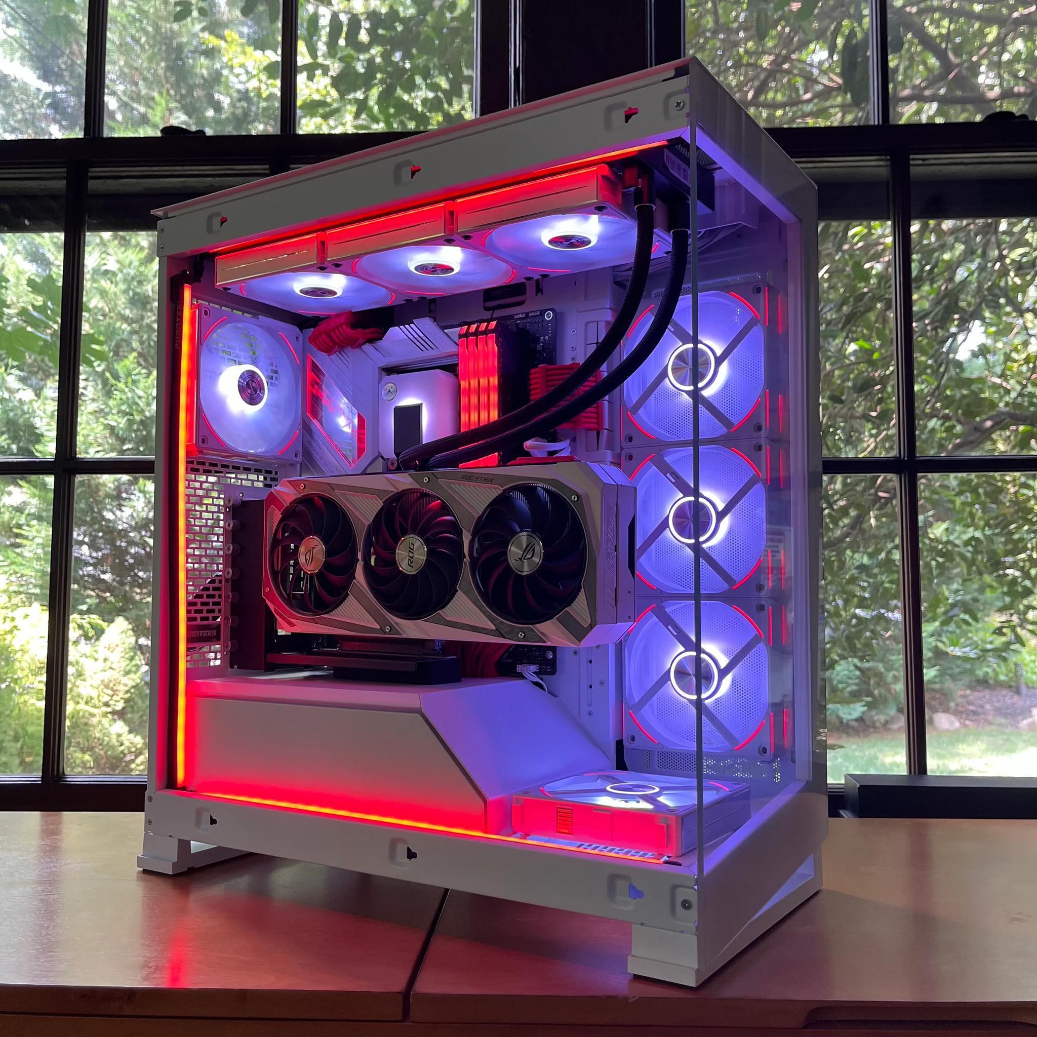 Big Red - 3080 / 12700k / B.Die 32GB OC DDR4 / 2TB Gen 3 NVMe Custom Gaming PC