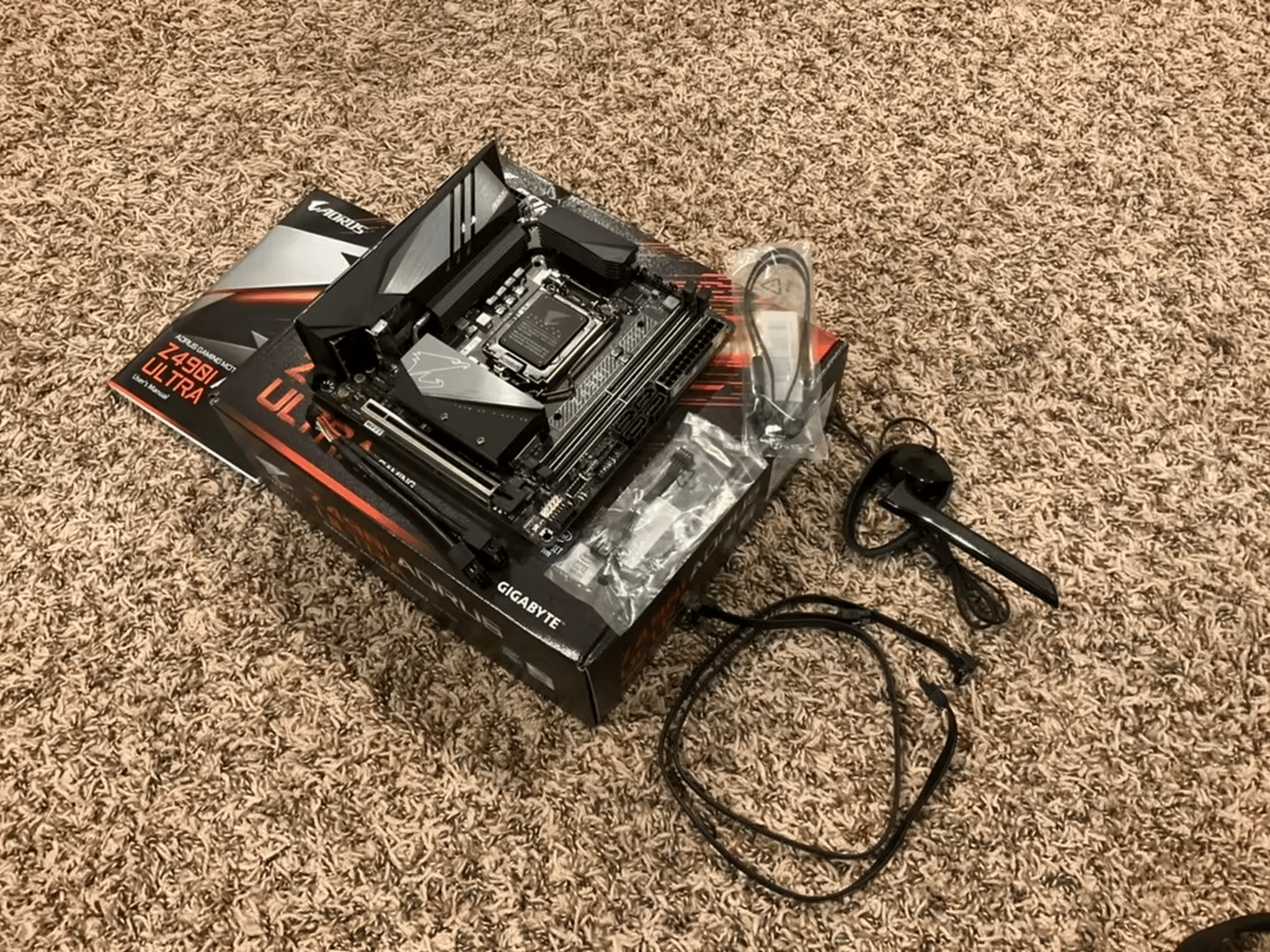 Gigabyte Z490I AORUS ULTRA Mini ITX LGA1200 Motherboard