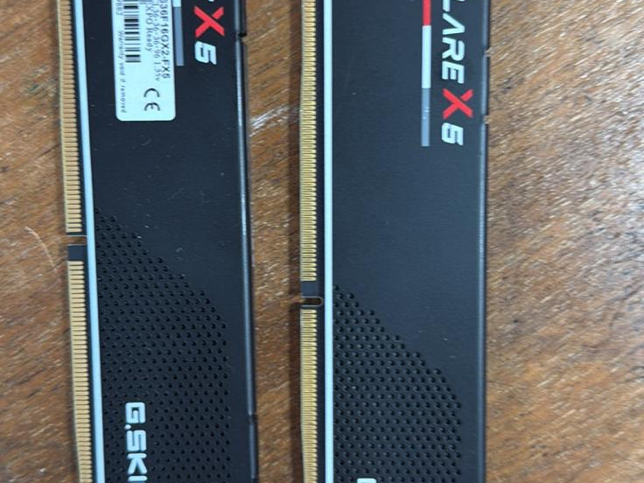 USED BUT LIKE NEW G.Skill Flare X5 32GB (16GBx2) CL36 DDR5 RAM