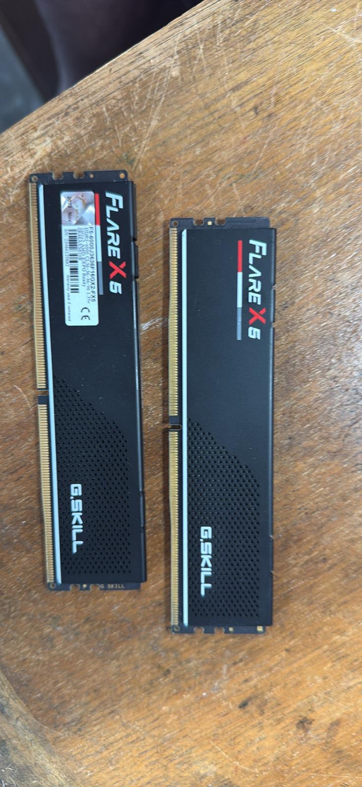 USED BUT LIKE NEW G.Skill Flare X5 32GB (16GBx2) CL36 DDR5 RAM