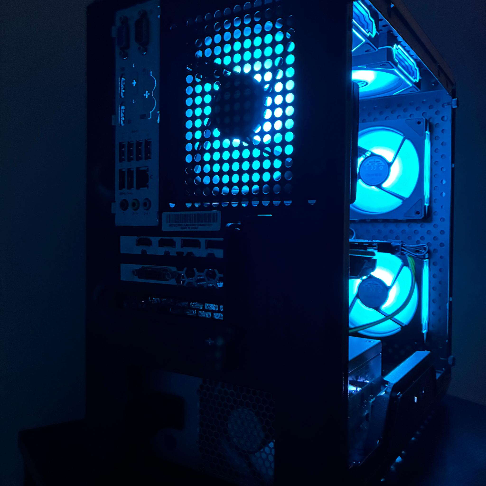 Low Cost Gaming PC | RX 580 4GB | Xeon CPU| 16GB Ram | 512GB Storage | 400W PSU