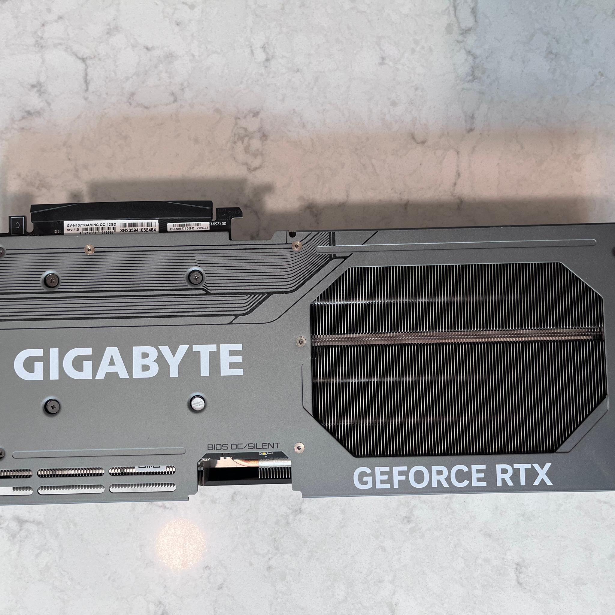 Gigabyte GeForce RTX 4070 Ti GAMING OC 12G