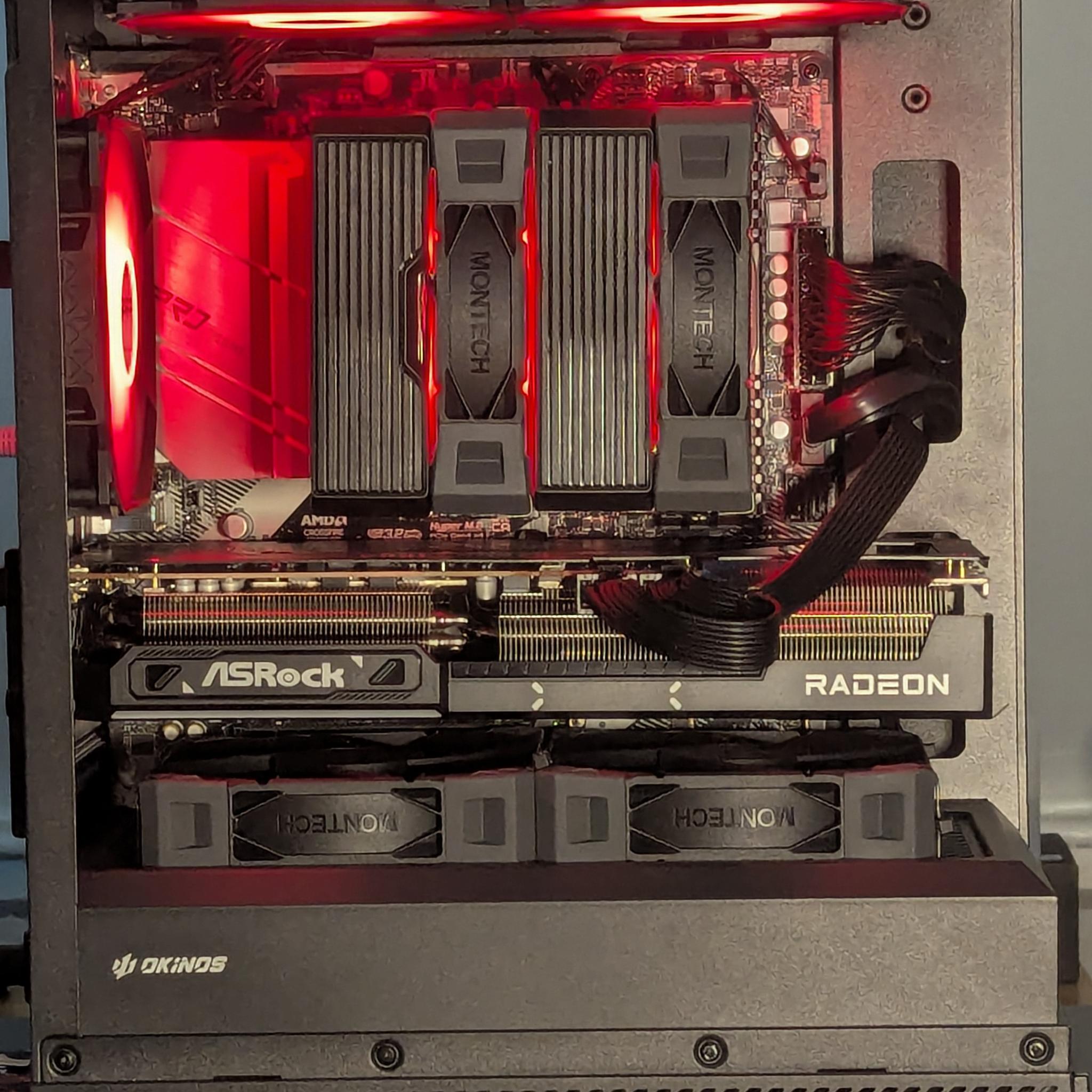 Gaming PC|AMD Ryzen 7 5800X3D|AMD Radeon RX 9070 16 GB|32 GB DDR4 3200|2 TB SSD|Windows 11 Home