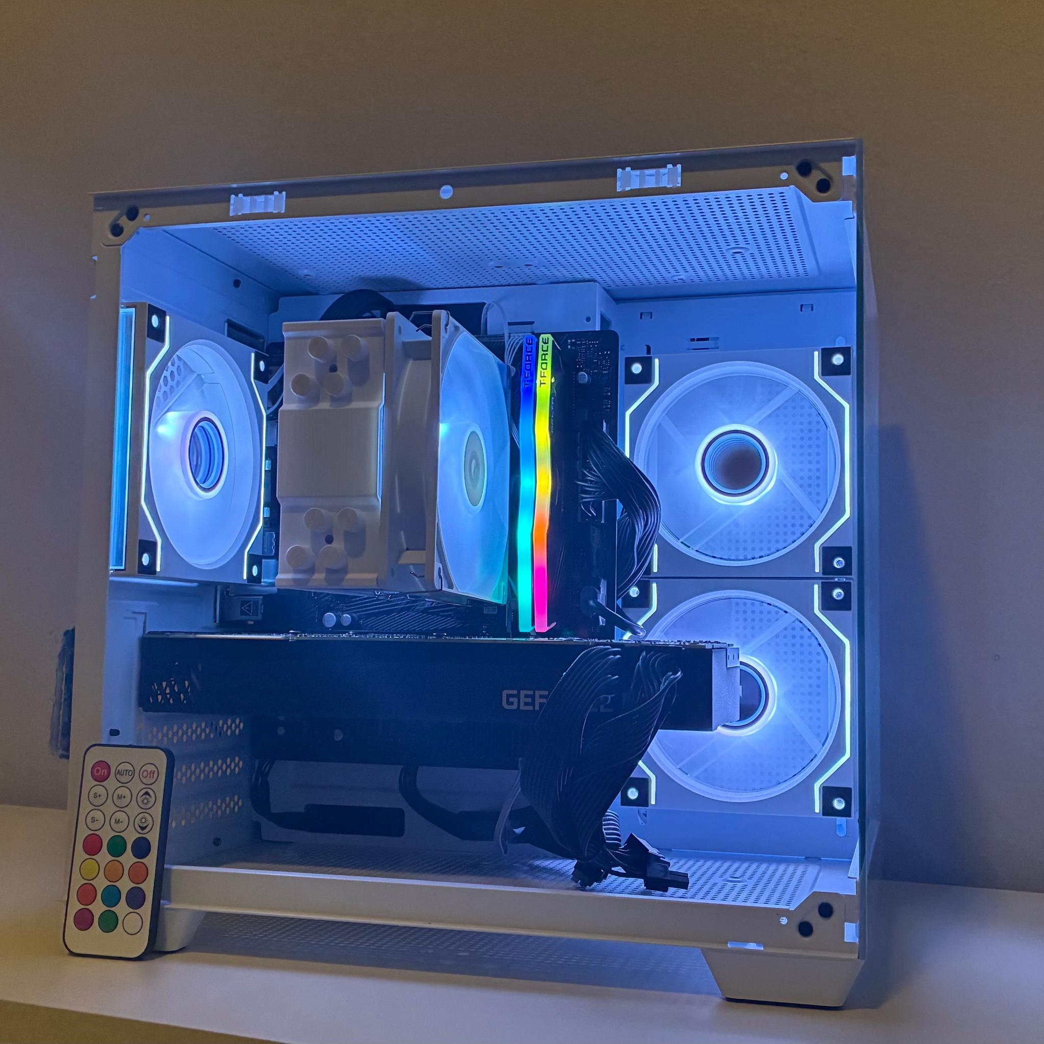 RTX 2080 Super | Ryzen 5 5500 | 16GB DDR4 3000 MHZ | 512GB M.2 SSD | 650 W| Gaming PC🔥