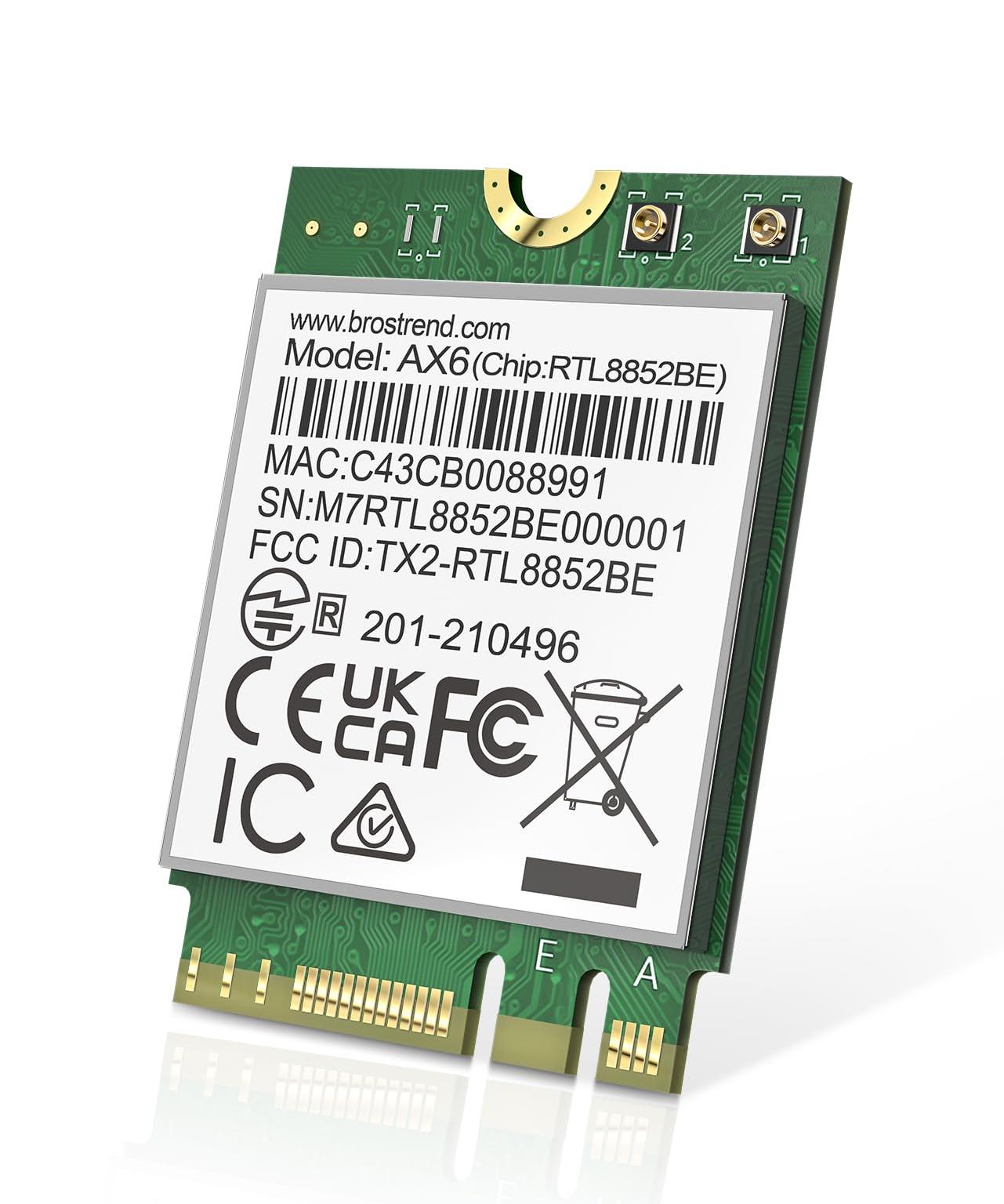 Wifi/bluetooth card installed in a pc you have bought from me