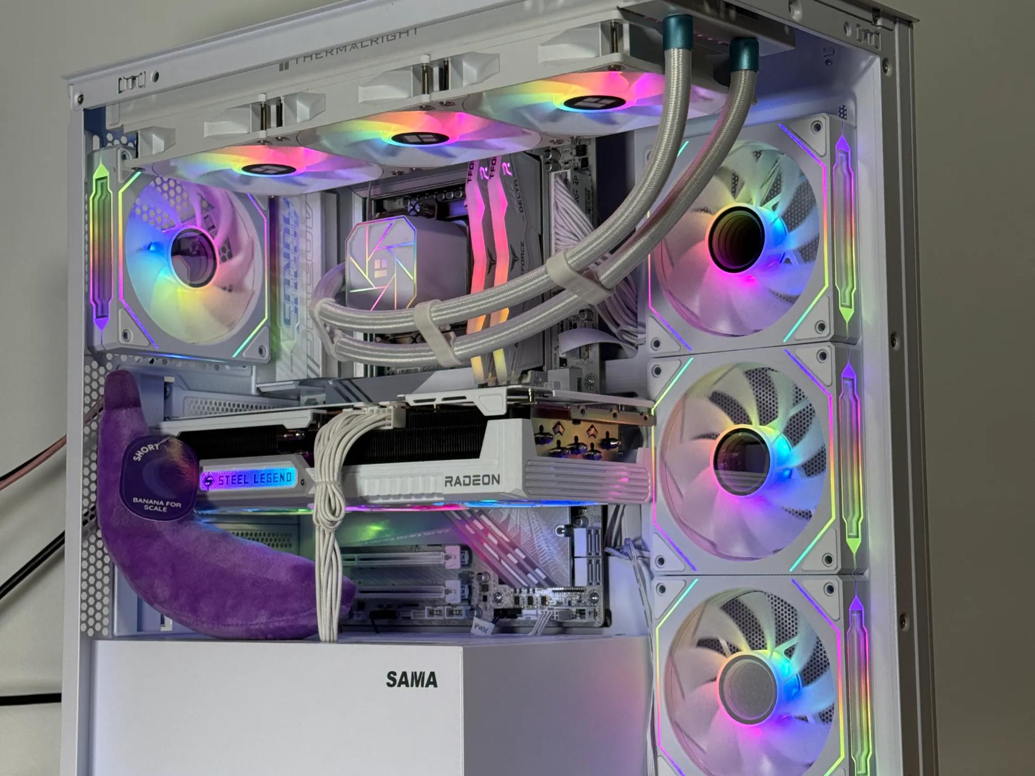 AMD RX 9070XT Intel Core Ultra 7 265k Gaming PC