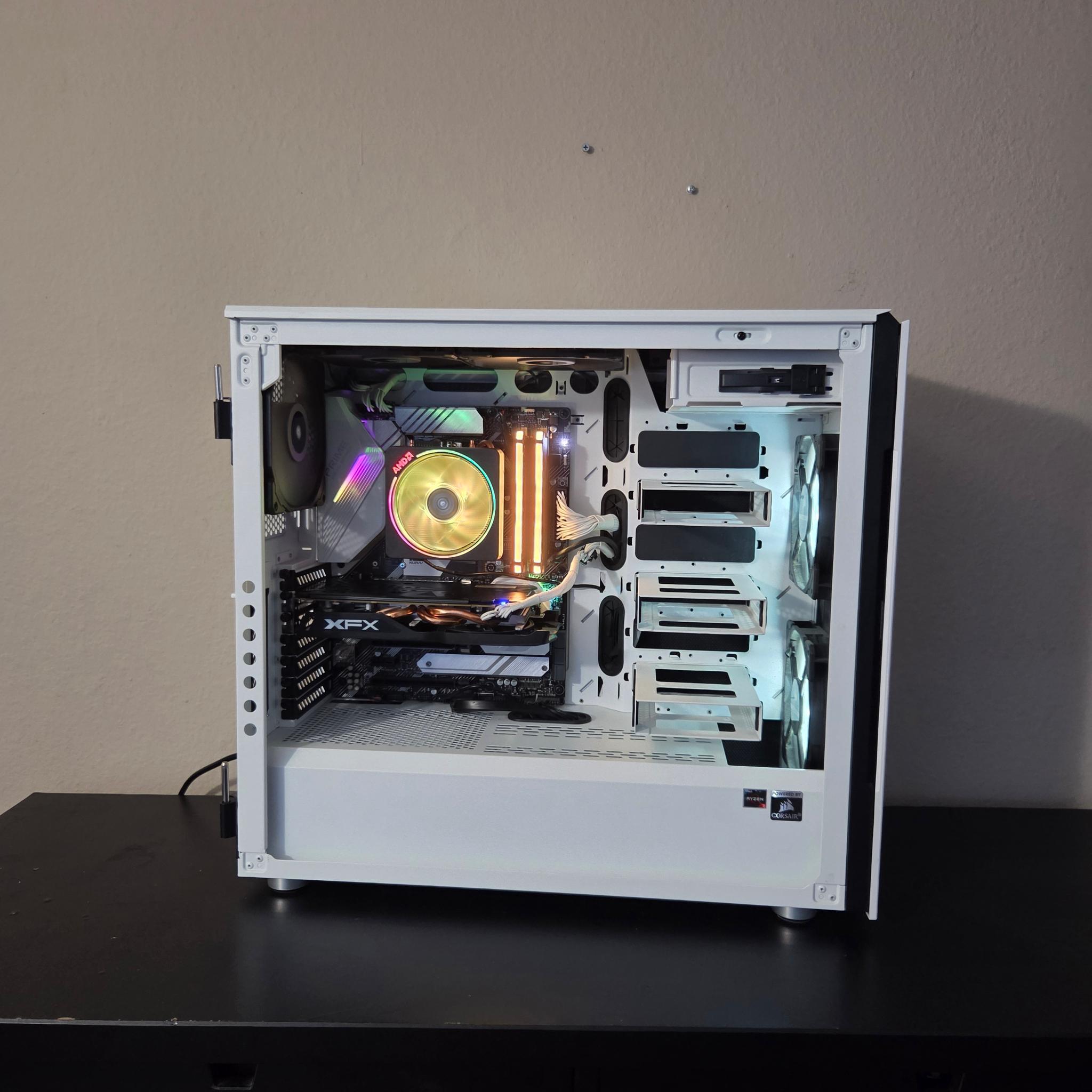 Ryzen 7 3800x Processor with RX 480 (8GB of VRAM!)
