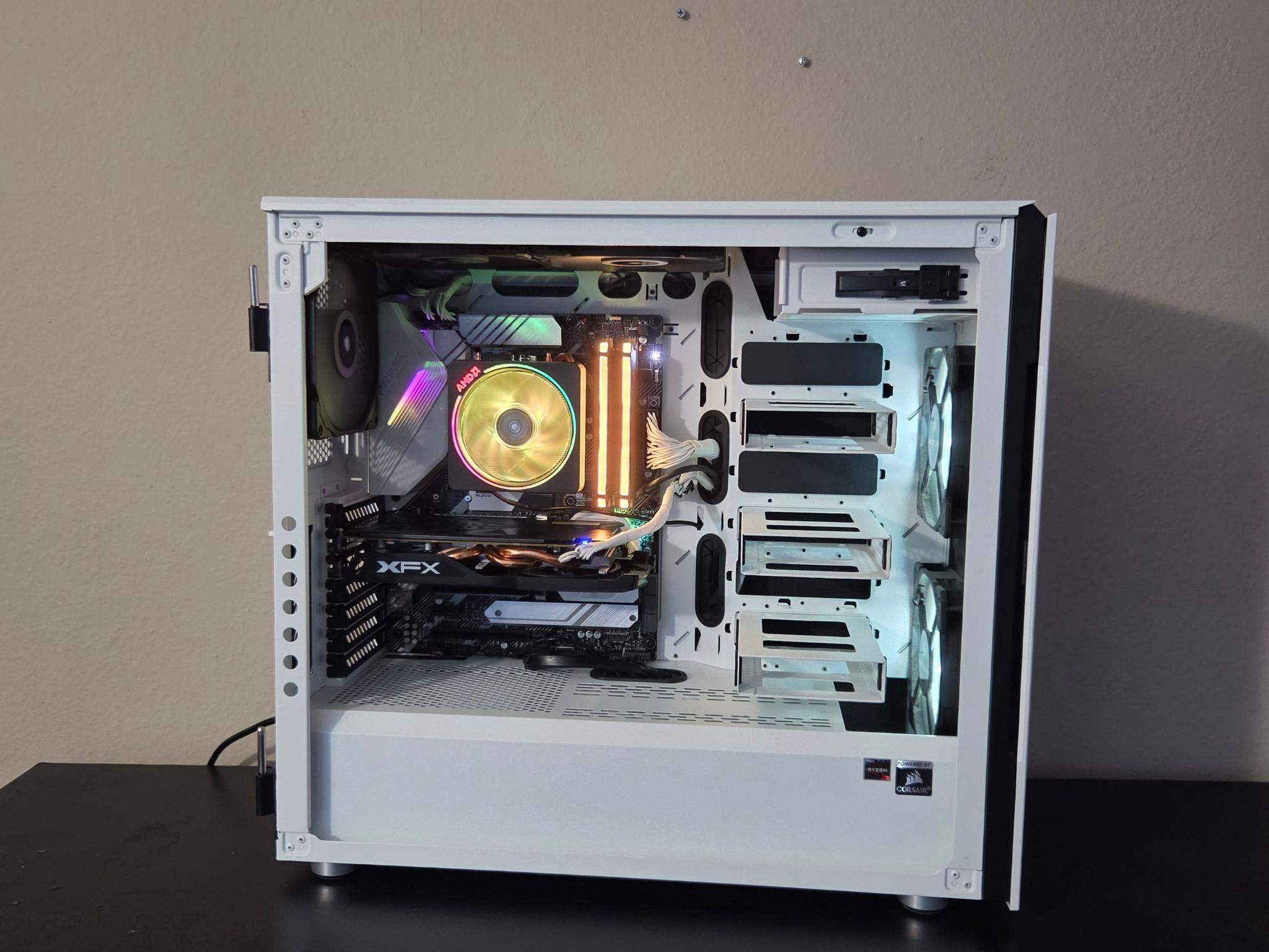 Ryzen 7 3800x Processor with RX 480 (8GB of VRAM!)