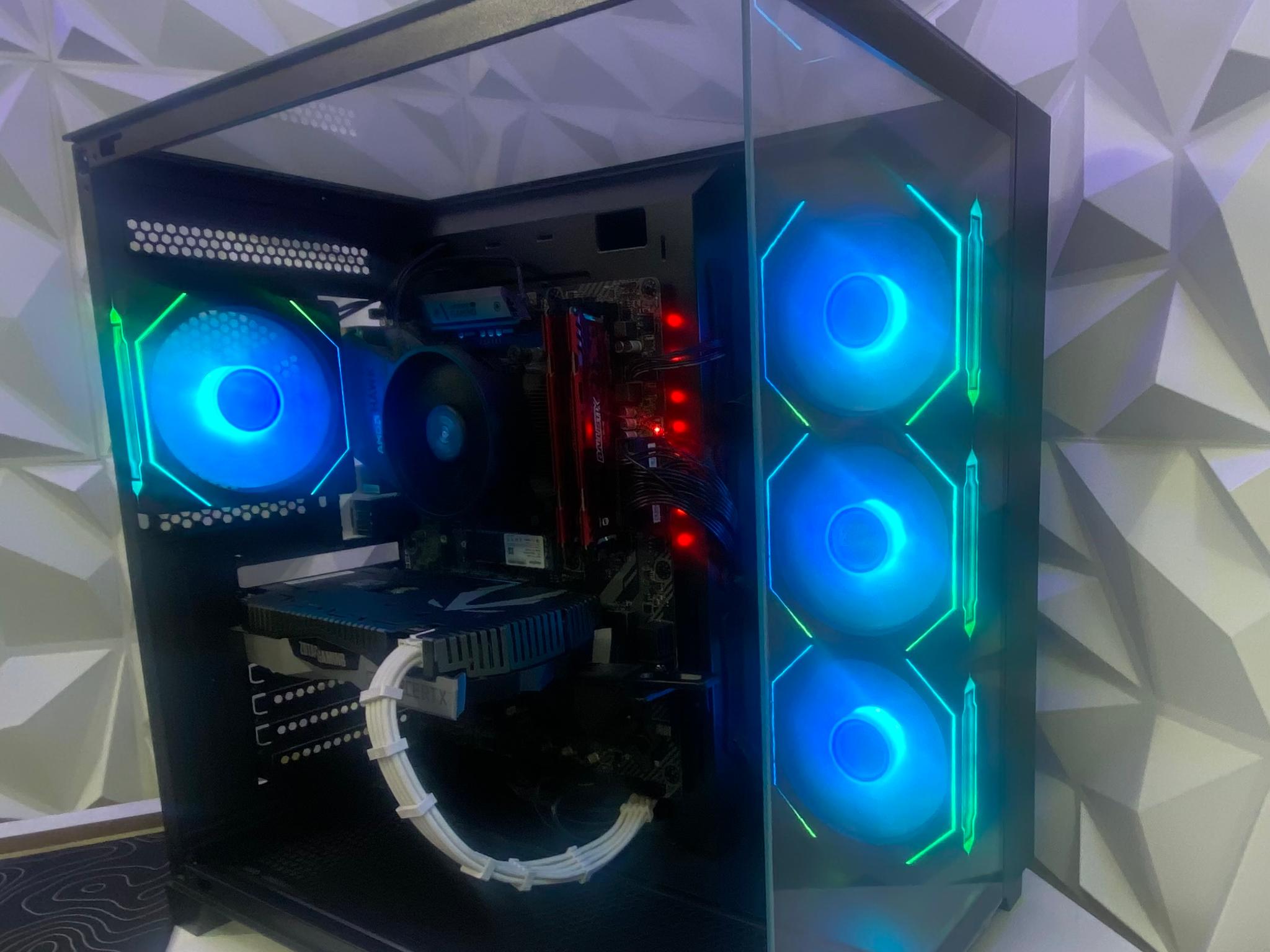 Pure Aesthetic Gaming PC | Ryzen 5 | RTX 2060 | 32GB RAM | 512GB SSD