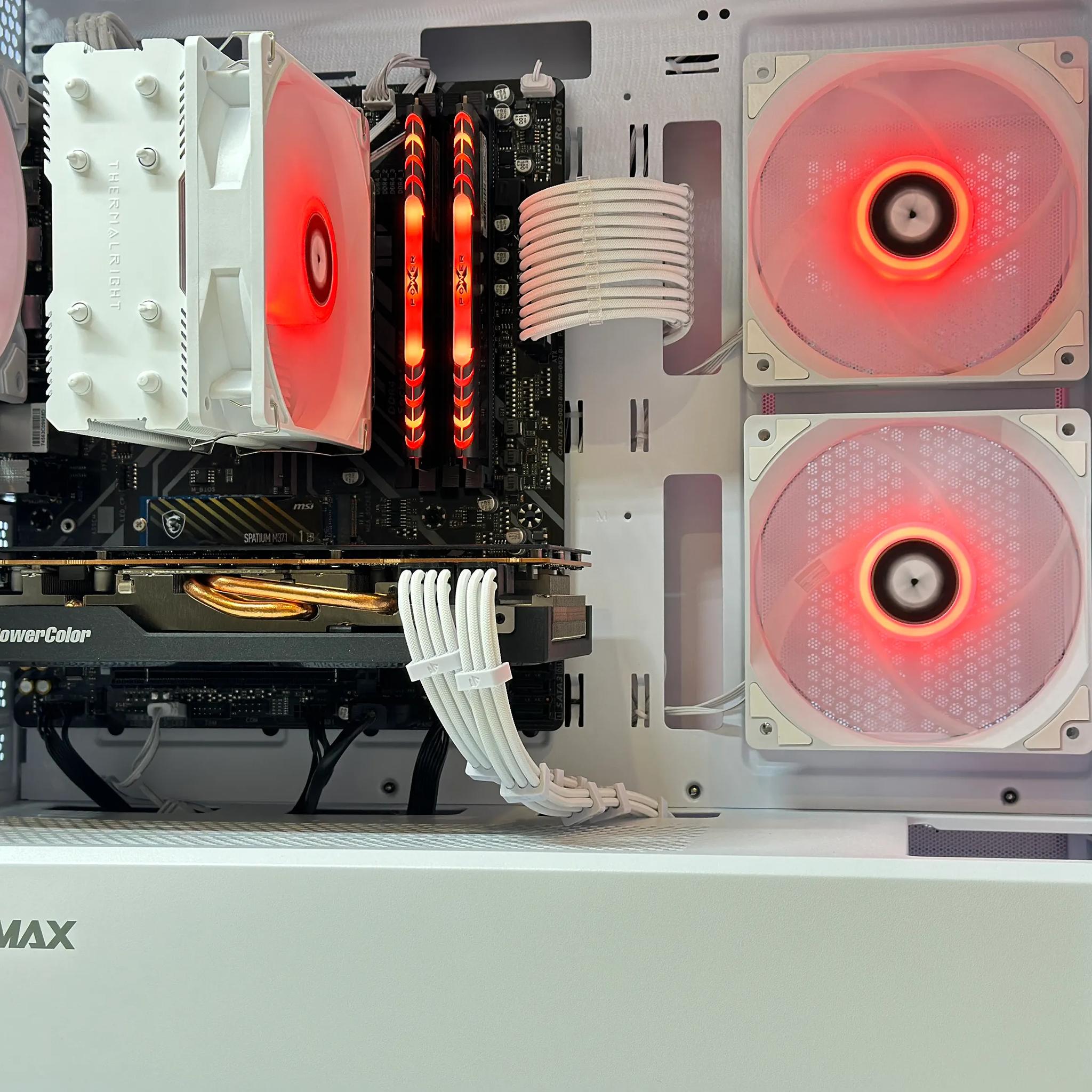 1440P👑 AMD RX 6700 XT 12GB🌨️AMD Ryzen 5 5600 6Core🌨️32GB DDR4🌨️ 1TB SSD NVME