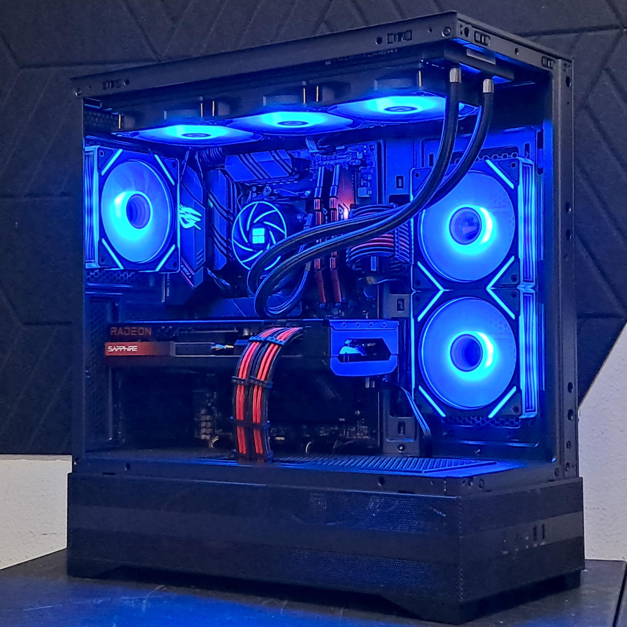 🔴Red Rage ROG🔴Ryzen 7 5800XT | RX 7700 XT | 16GB DDR4 | 1TB SSD | WiFi!