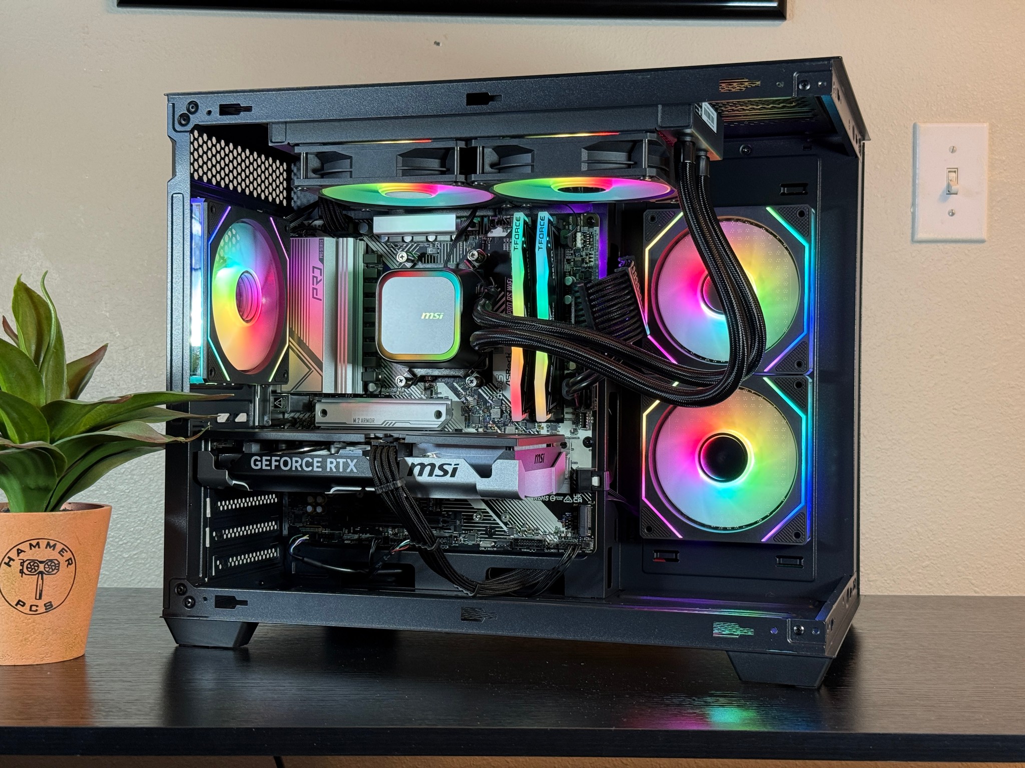 🌈RTX 5060 Ti, AMD Ryzen 5 7600, 1TB SSD, 16gb DDR5🌈 Gaming PC | Fortnite, CoD, Cyberpunk, and more
