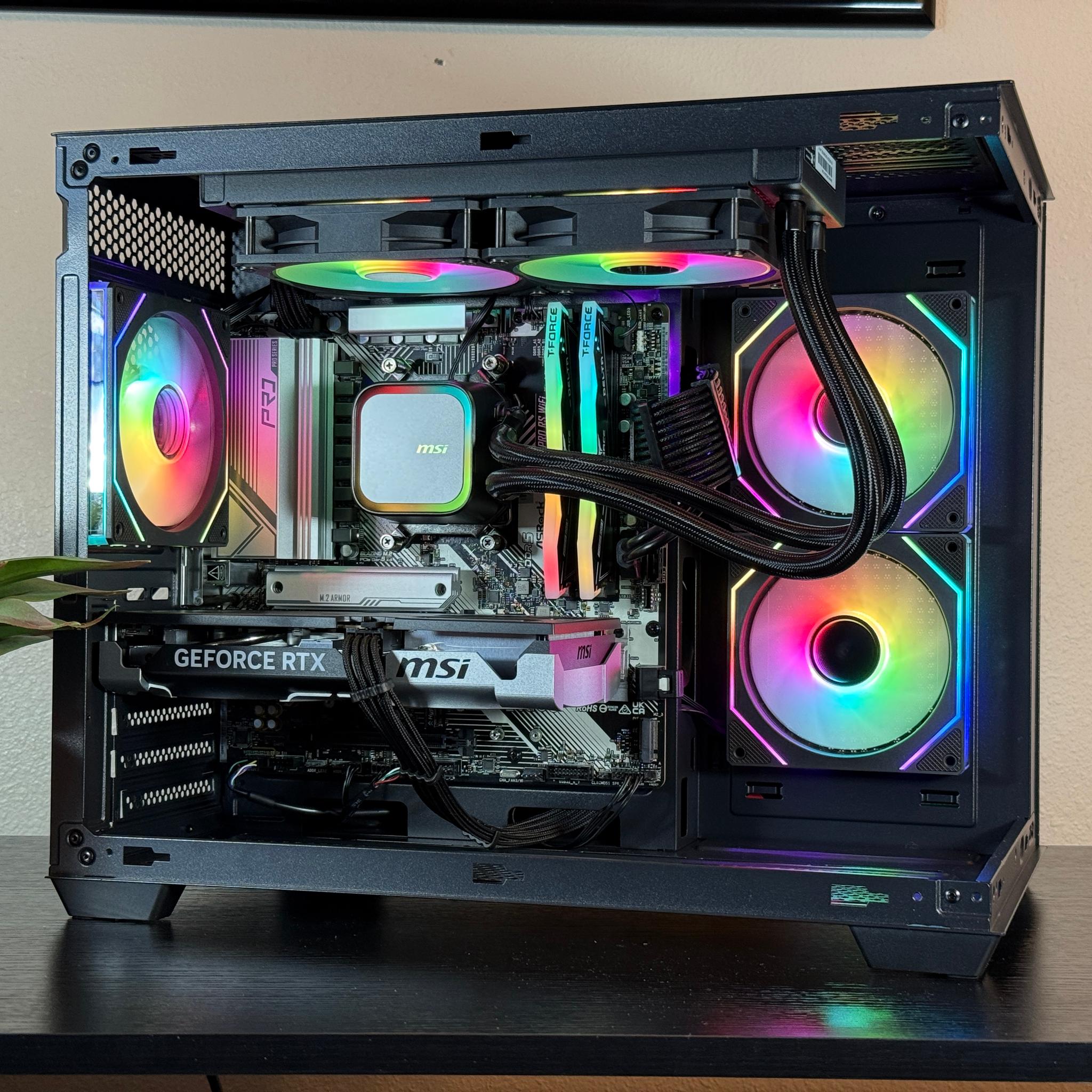 🌈RTX 5060 Ti, AMD Ryzen 5 7600, 1TB SSD, 16gb DDR5🌈 Gaming PC | Fortnite, CoD, Cyberpunk, and more