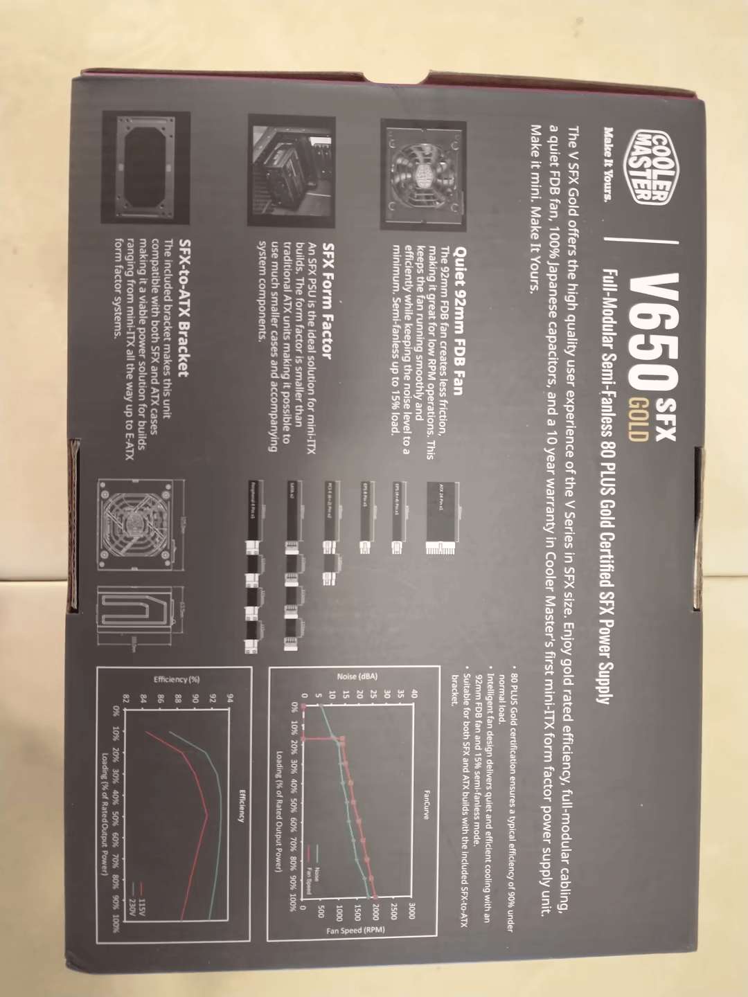 Cooler Master Sfx 650w gold