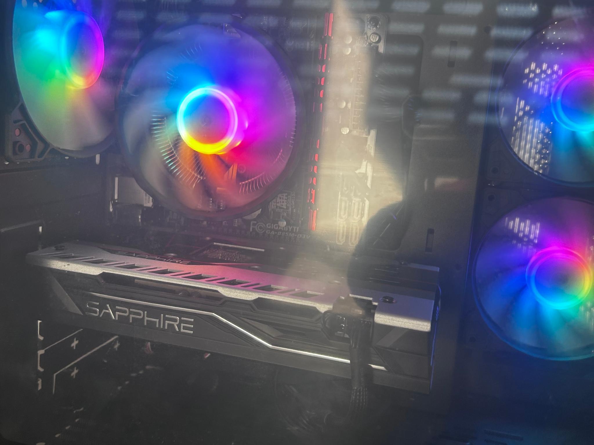 ⬛️ Dark|| Budget Gaming PC⚔️ RX 570 4GB⚔️Intel 4460⚔️16GB DDR3
