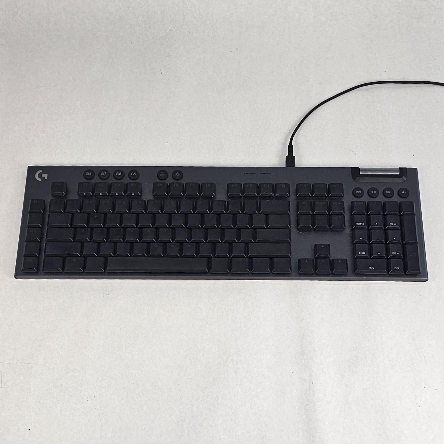 Logitech G915 X TACTILE Mechanical Gaming Keyboard - Black Wired