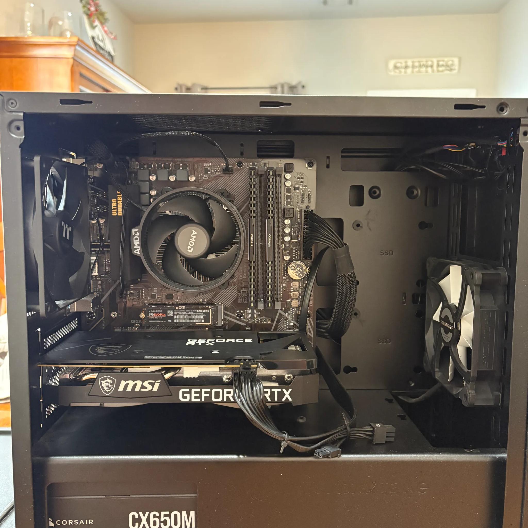 Custom Gaming PC - AMD - NVIDIA - Basic Starter Budget Gaming PC