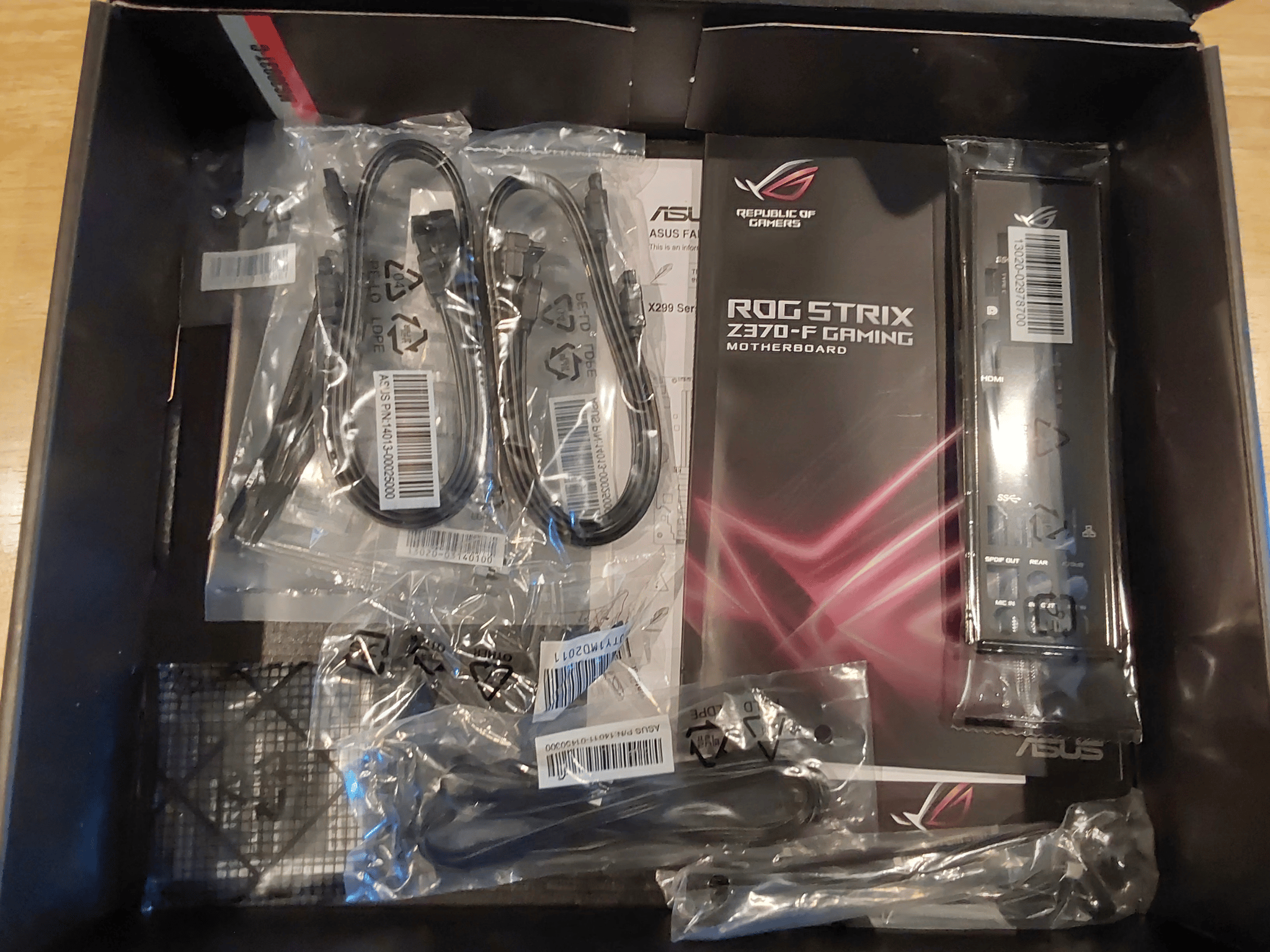 NEW Asus ROG STRIX Z370-F GAMING ATX LGA1151 Motherboard (Intel 8th & 9th Gen CPUs)