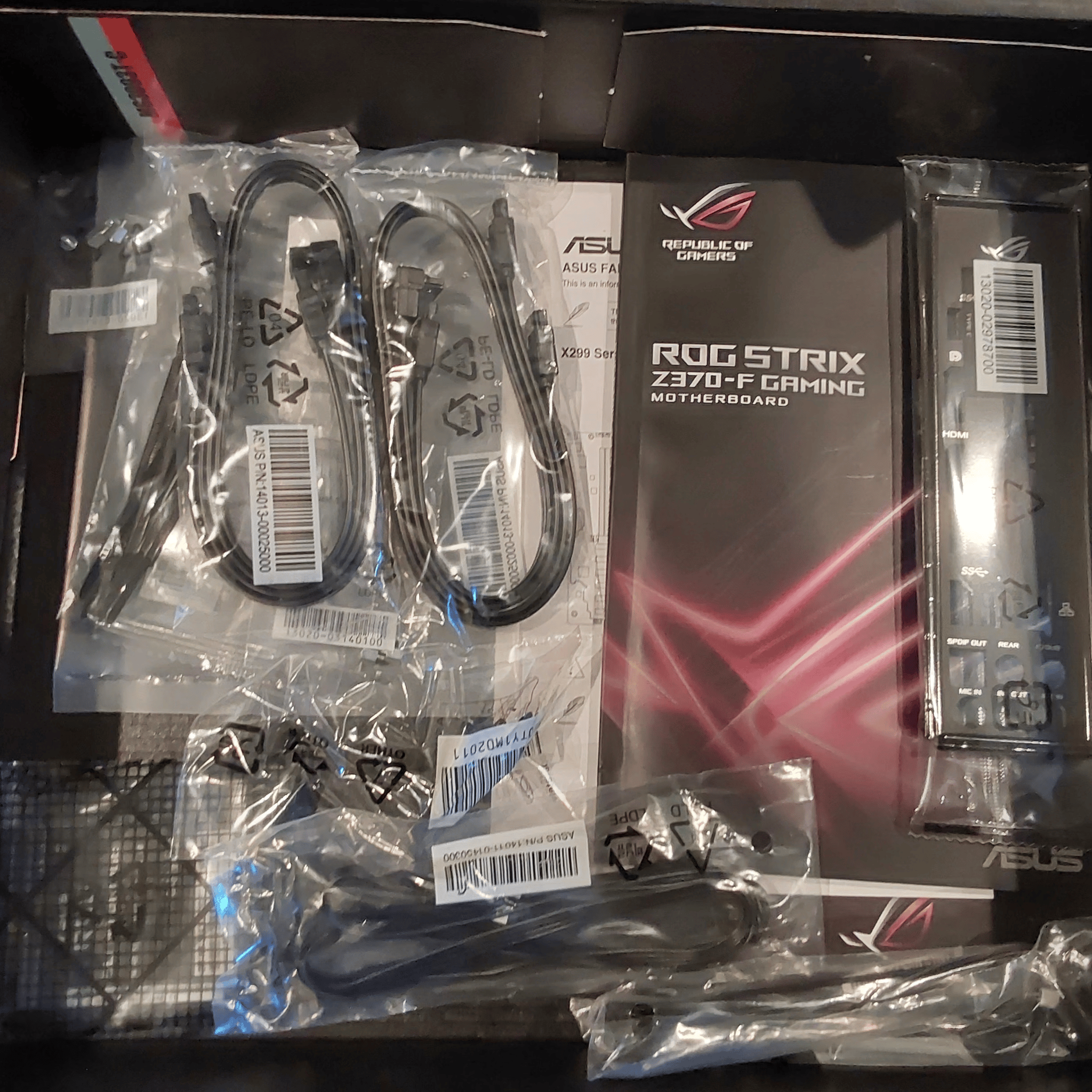 NEW Asus ROG STRIX Z370-F GAMING ATX LGA1151 Motherboard (Intel 8th & 9th Gen CPUs)